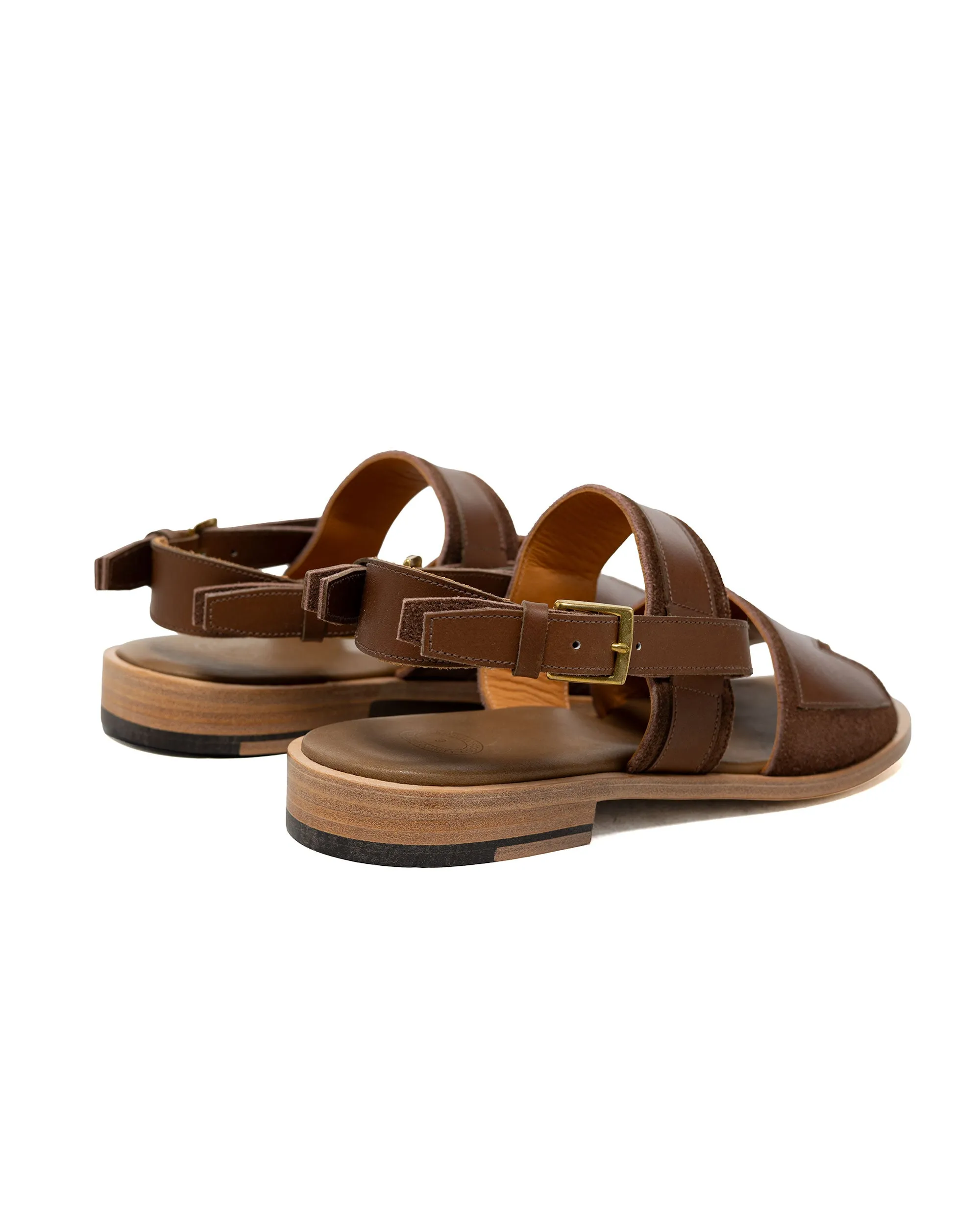 NICENESS Ballard Leather Sandals Brown sold by Lost & Found product image thumbnail 3
