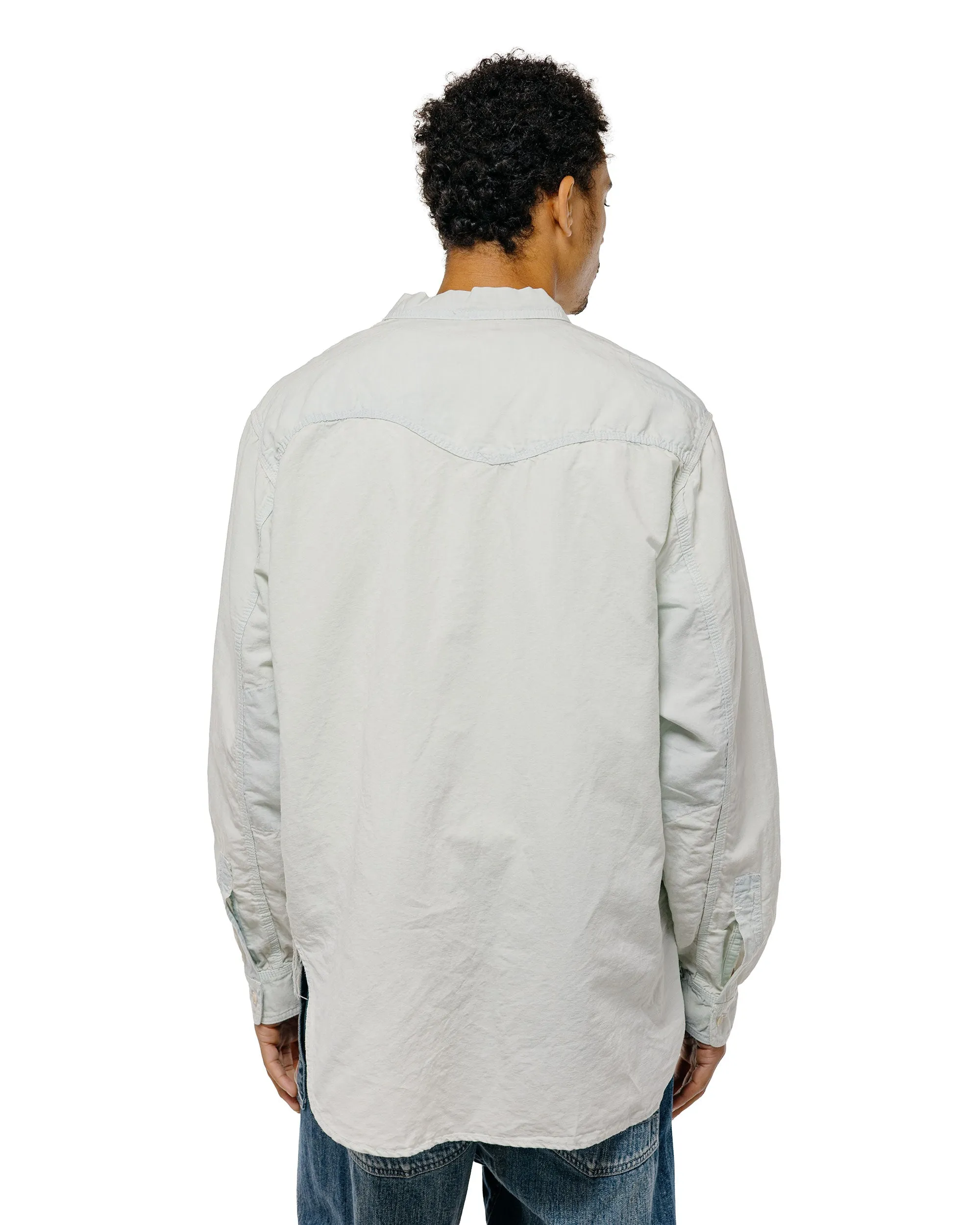 NICENESS Elmes Articulated Shirt Ice Blue sold by Lost & Found product image thumbnail 4