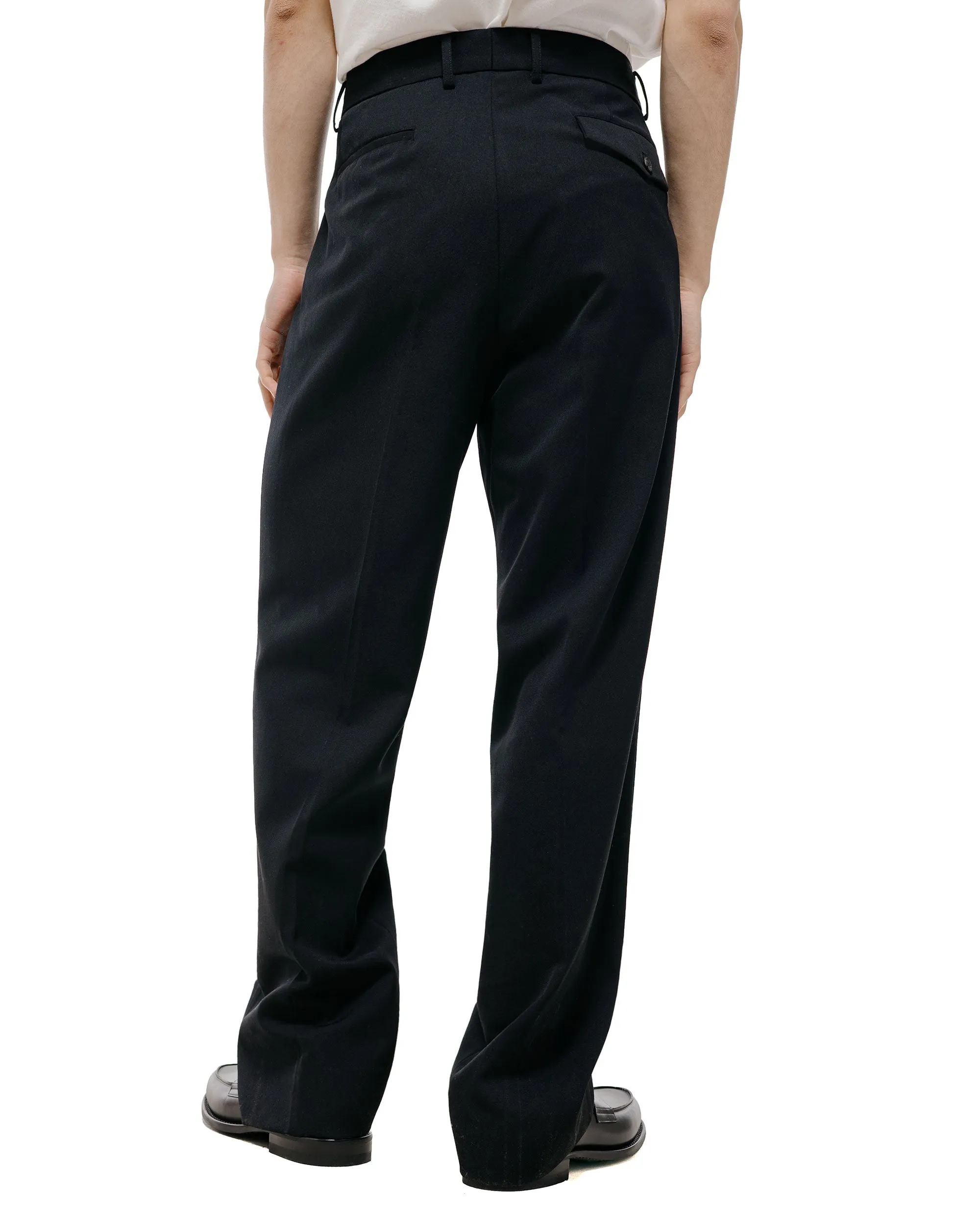 TTT MSW Wool Straight Slacks Black sold by Lost & Found product image thumbnail 4