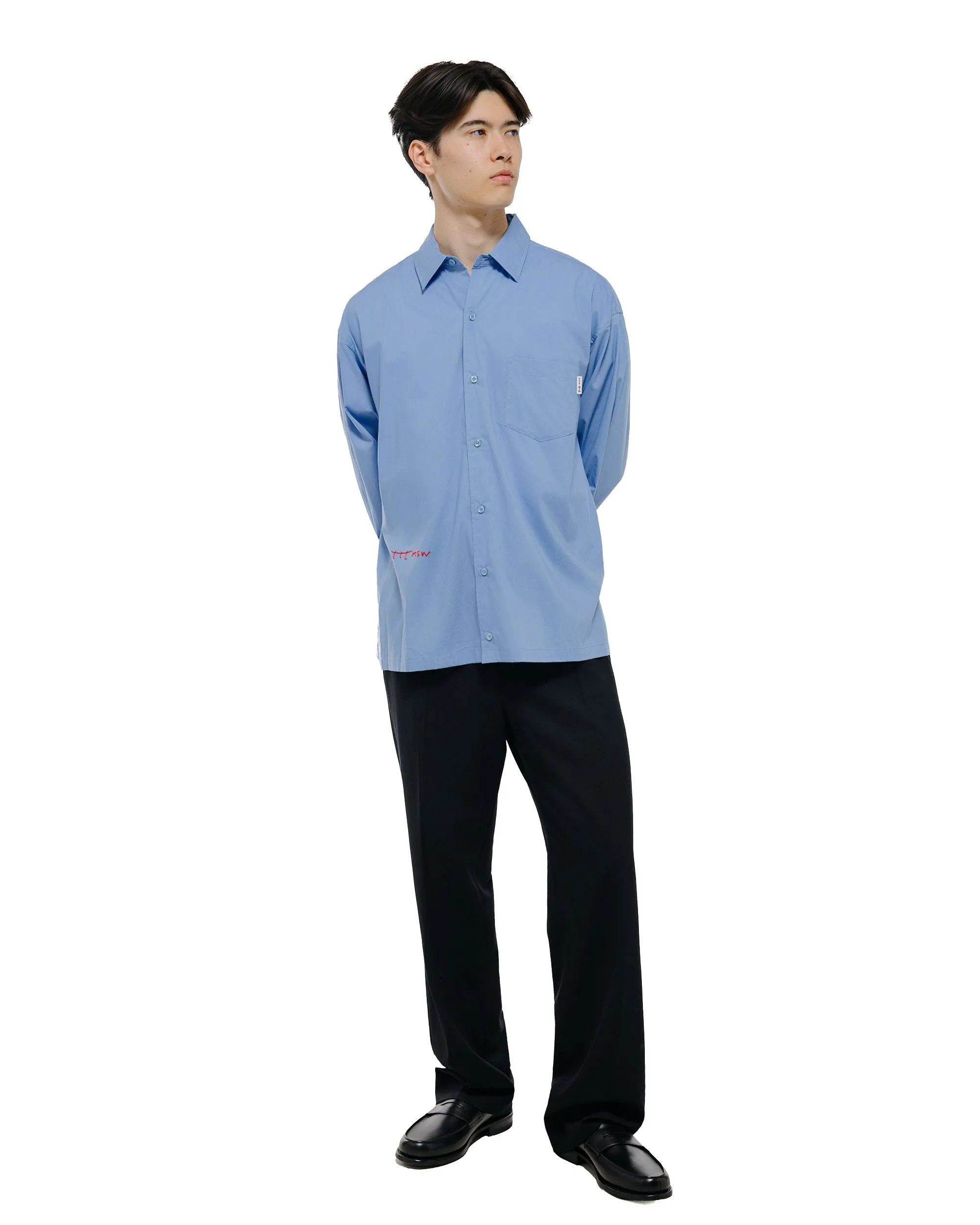 TTT MSW Wool Straight Slacks Black sold by Lost & Found product image thumbnail 5