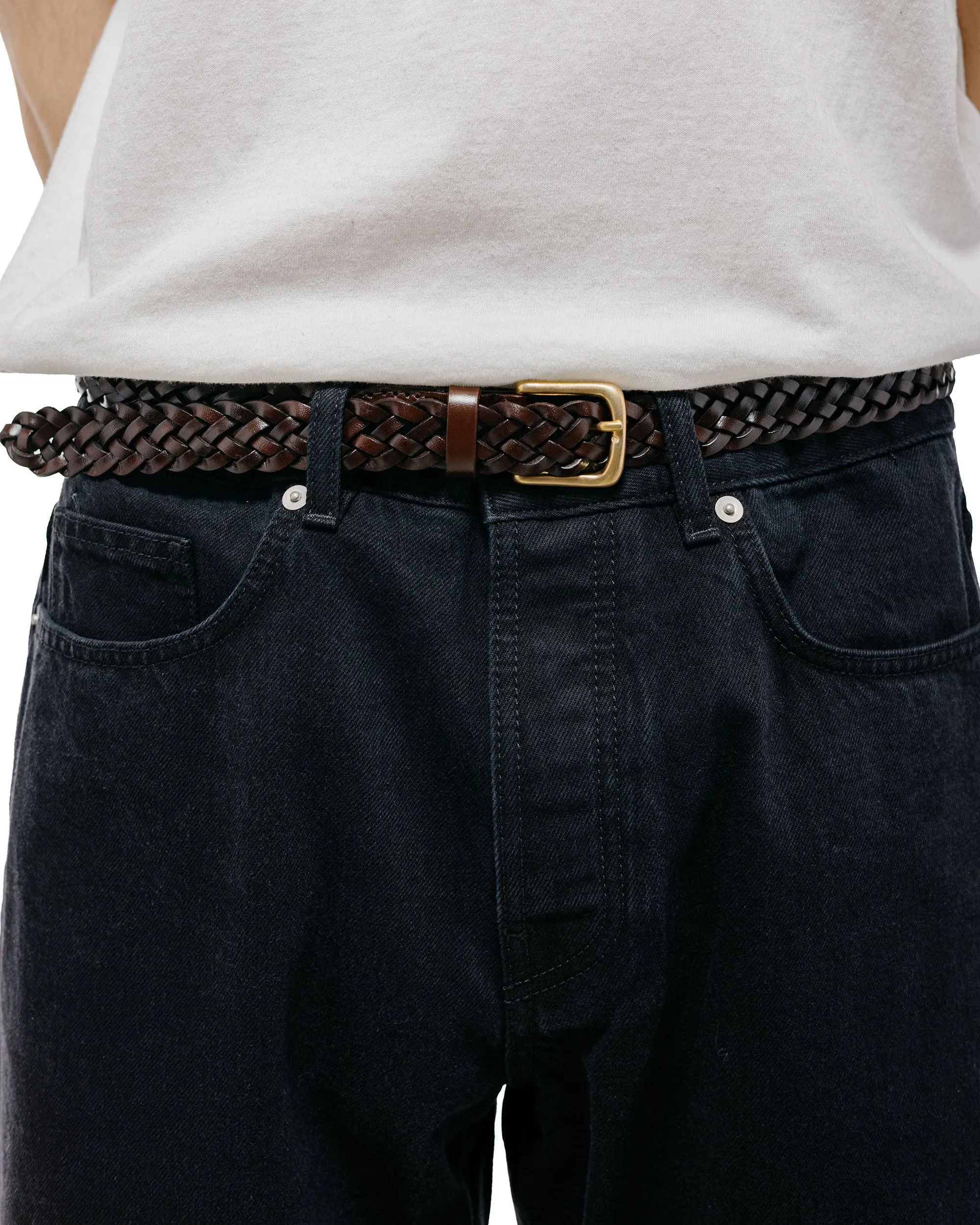 Another Aspect Another Belt 1.0 Braided Brown sold by Lost & Found product image thumbnail 2