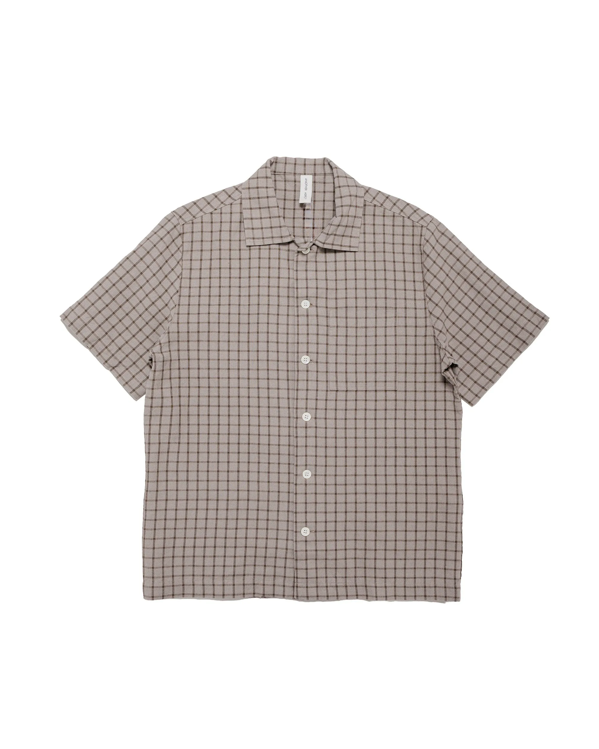 Another Aspect Another Shirt 2.0 Grey Check sold by Lost & Found