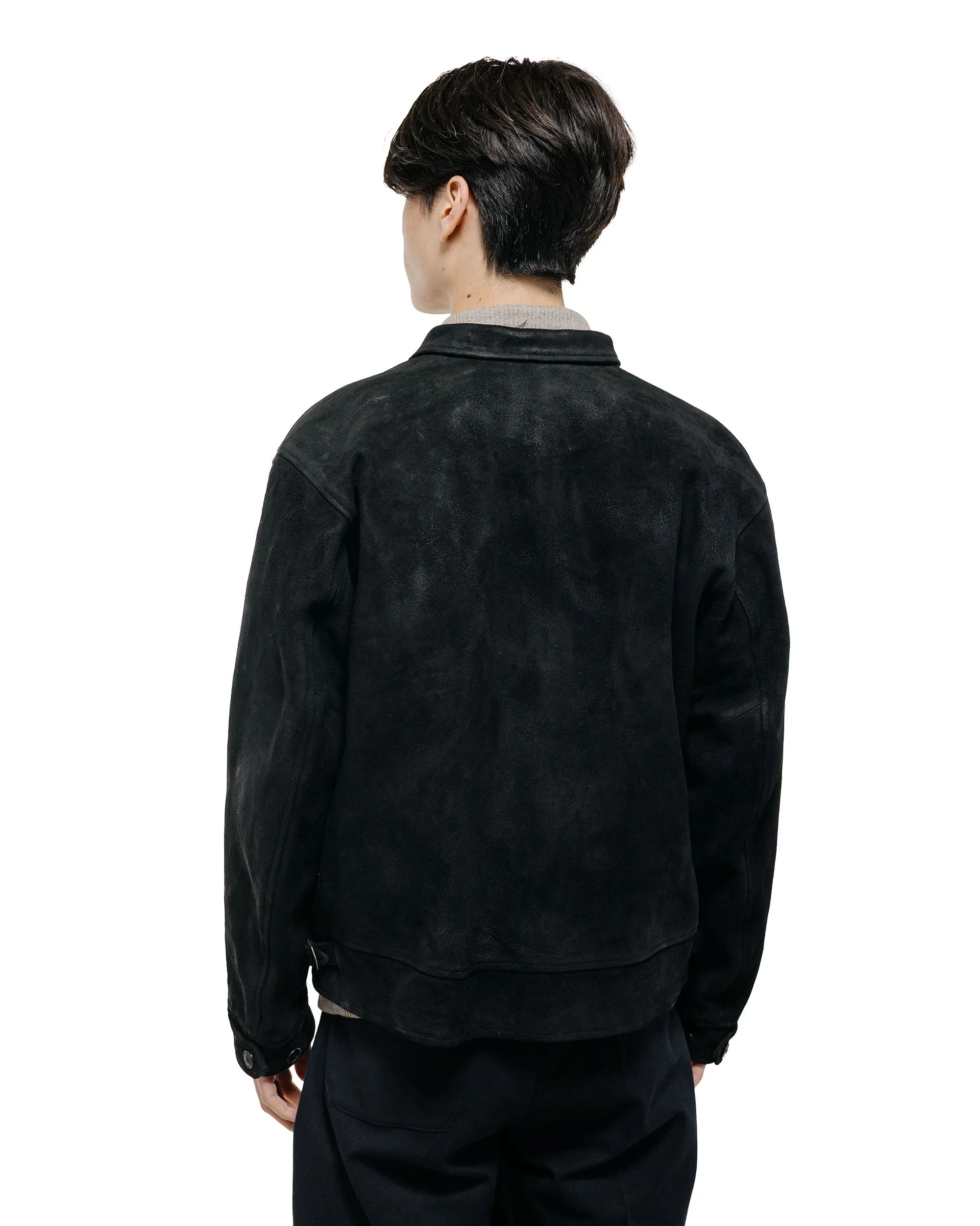 Old Joe Patina Horse-Hide Cossack Jacket Rough Out Patina Black sold by Lost & Found product image thumbnail 4