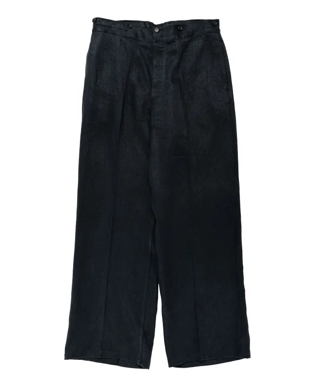 Old Joe Cinch Back Welt-Pocket Trouser Black made by Old Joe