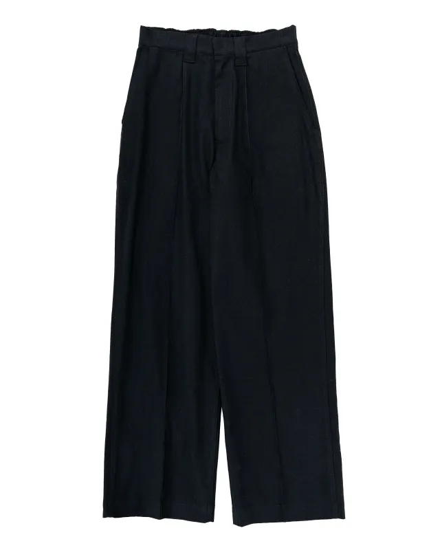 Old Joe Gathering-Waist Sporting Trouser Onyx made by Old Joe