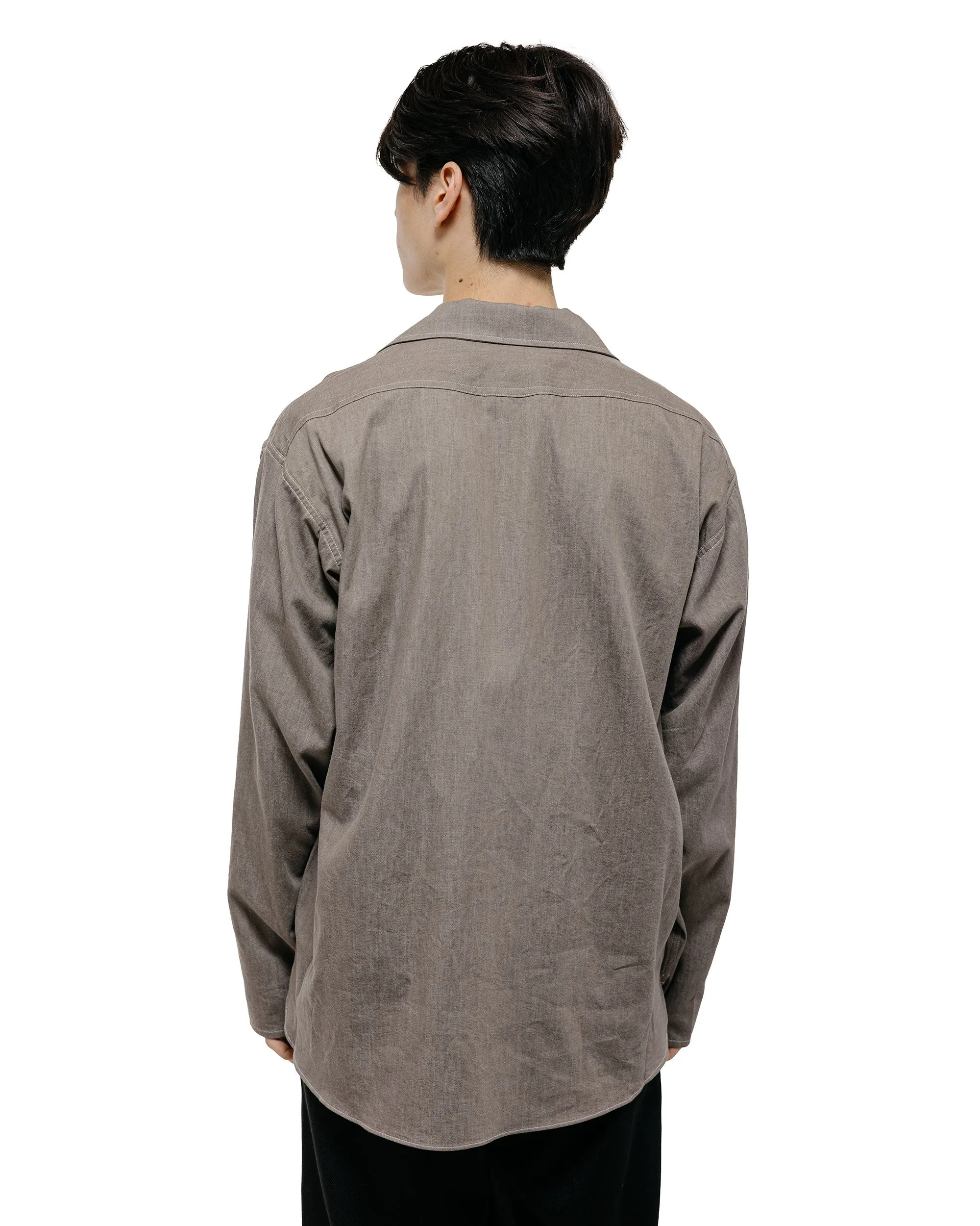 Old Joe Camp Collar Marine Shirts Long Sleeve Nutmeg sold by Lost & Found product image thumbnail 4