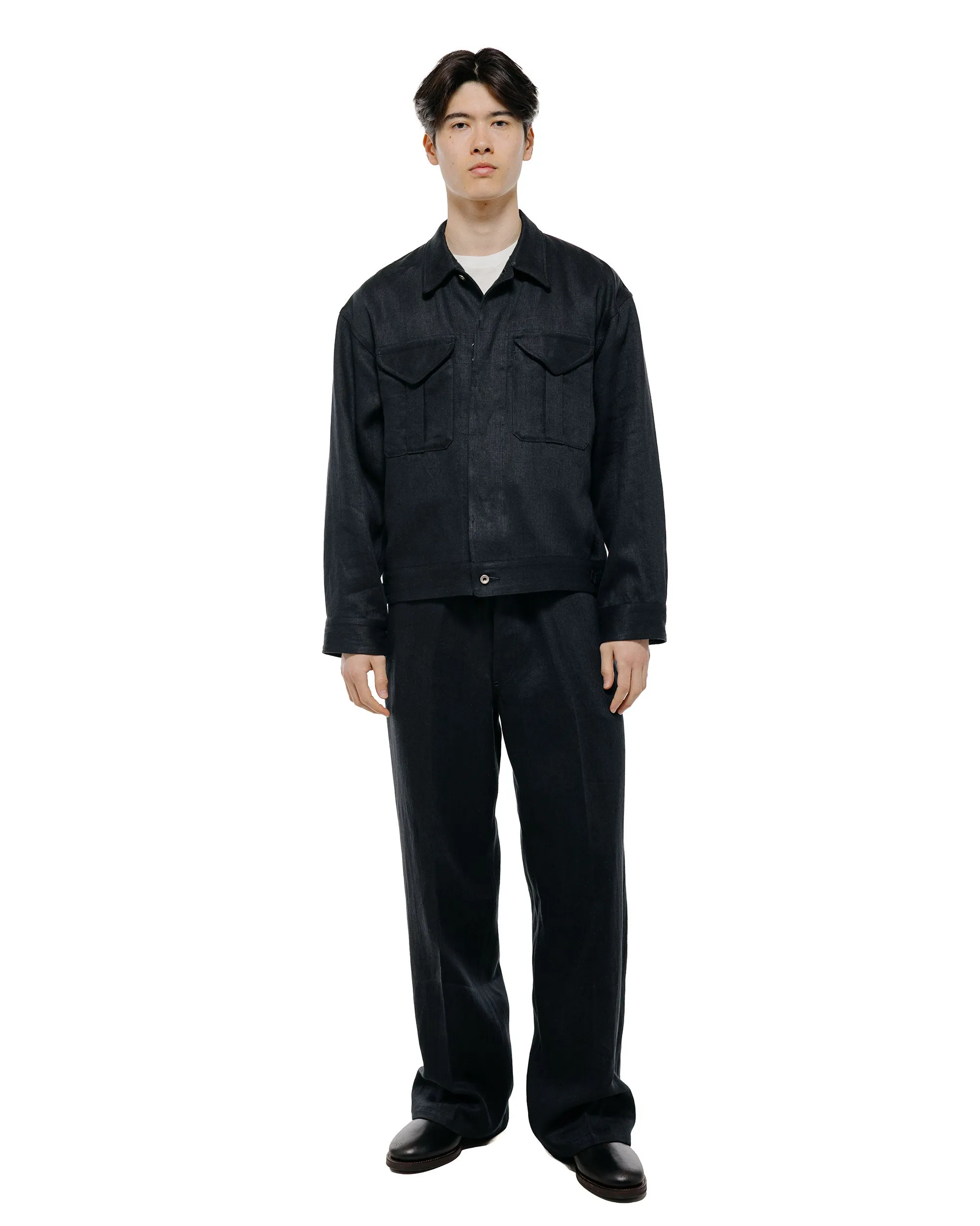 Old Joe Fly-Front Arthur Jacket Black sold by Lost & Found product image thumbnail 5