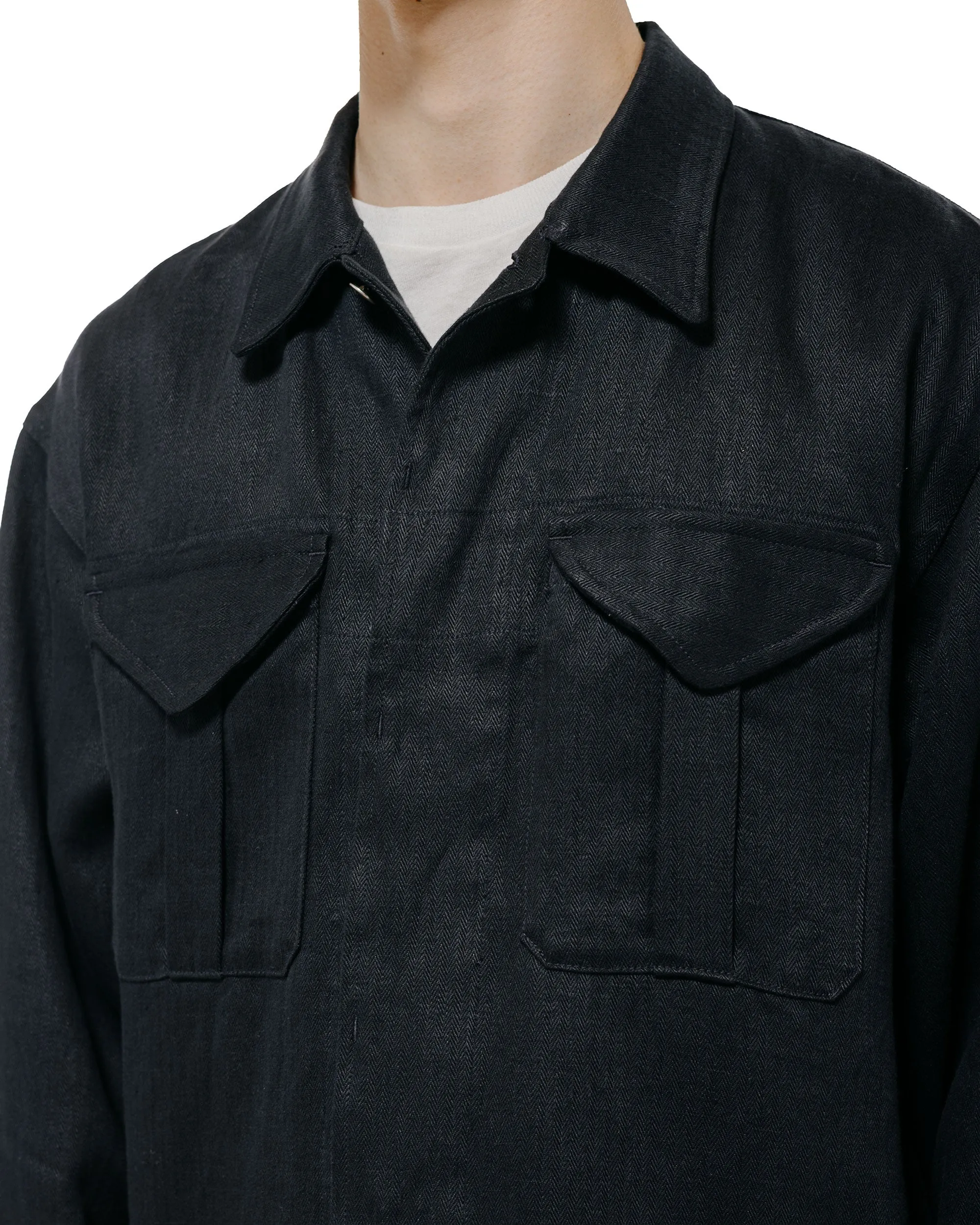 Old Joe Fly-Front Arthur Jacket Black sold by Lost & Found product image thumbnail 3