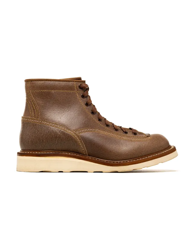 John Lofgren Bootmaker Donkey Puncher Boots Horween Waxed Flesh Natural made by Lost & Found