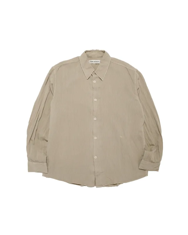 Our Legacy Beyond Shirt Sage Haze Ceremony Viscose made by Our Legacy
