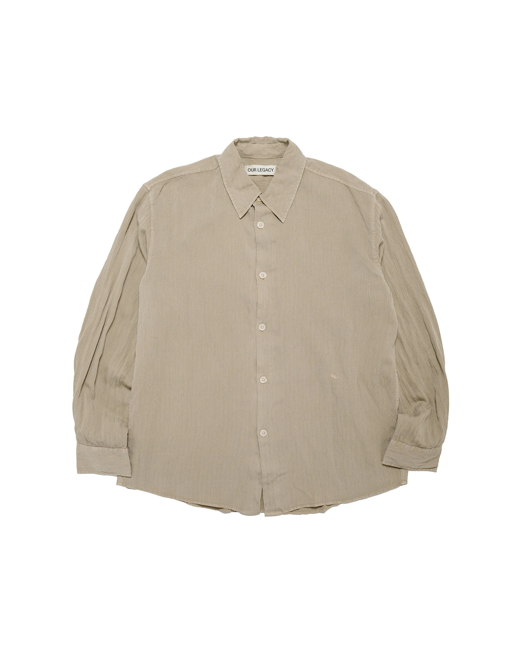 Our Legacy Beyond Shirt Sage Haze Ceremony Viscose sold by Lost & Found
