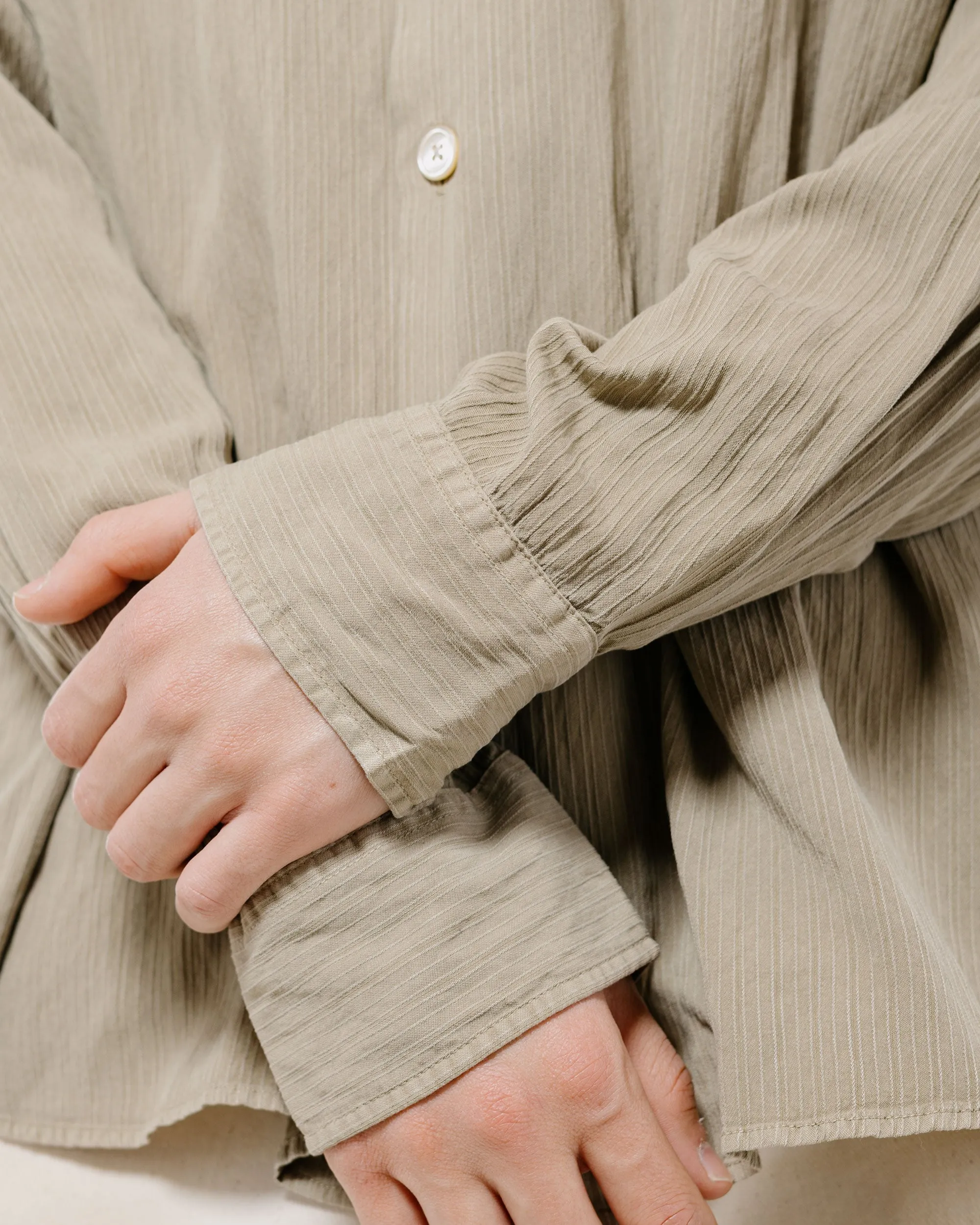 Our Legacy Beyond Shirt Sage Haze Ceremony Viscose sold by Lost & Found product image thumbnail 3