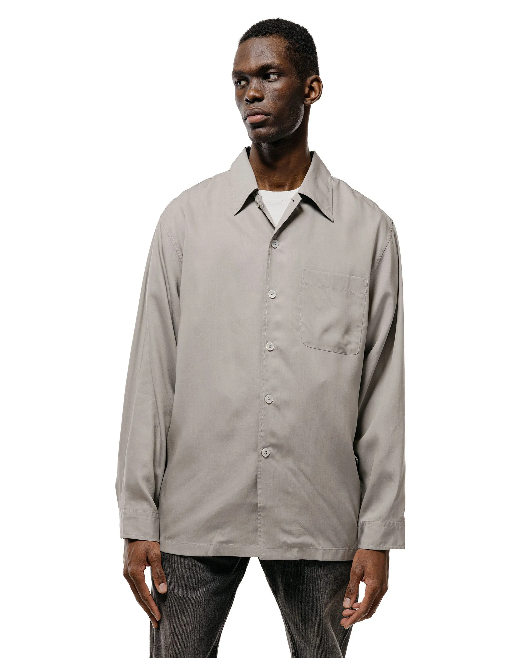Our Legacy Every Shirt Willow Grey Softflow Tencel sold by Lost & Found product image thumbnail 2