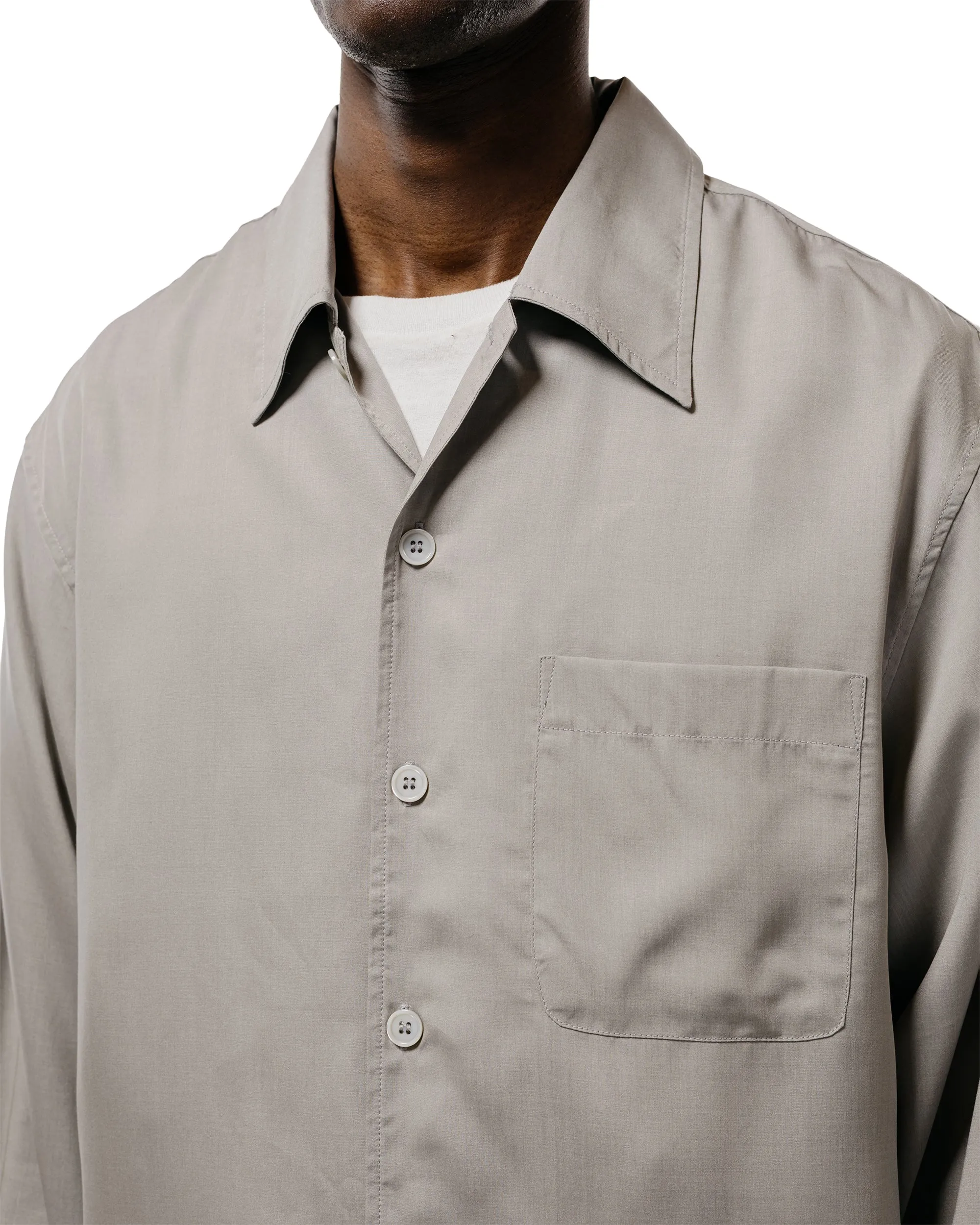 Our Legacy Every Shirt Willow Grey Softflow Tencel sold by Lost & Found product image thumbnail 3