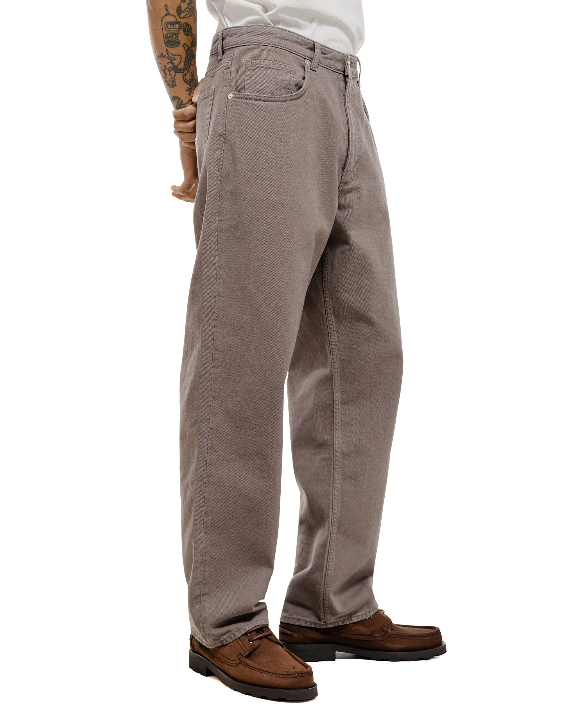 Norse Projects Lost & Found Korshavn Relaxed 5 Pocket Magnet Grey sold by Lost & Found product image thumbnail 5