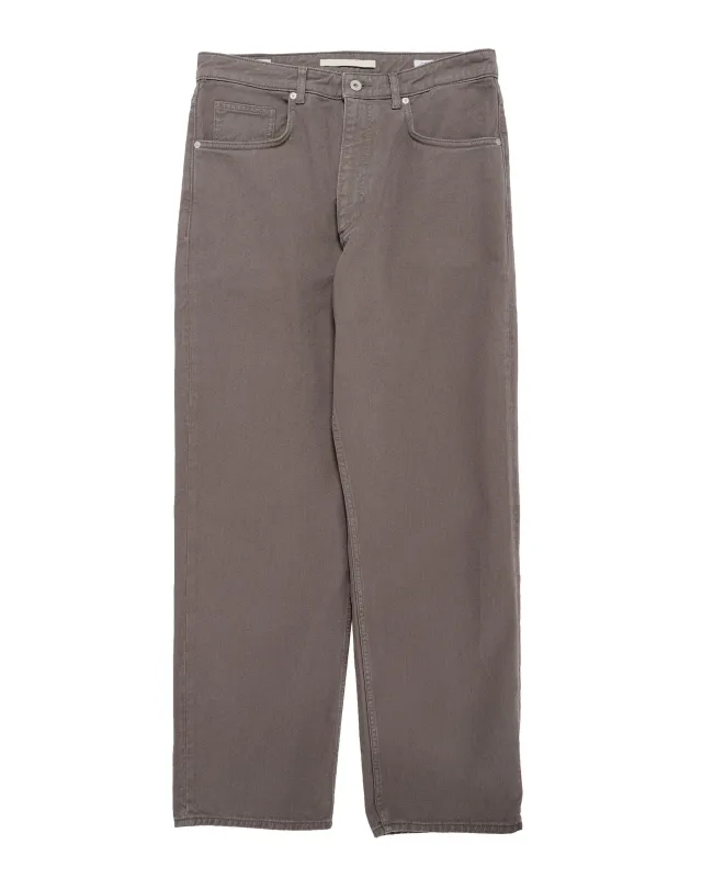 Norse Projects Lost & Found Korshavn Relaxed 5 Pocket Magnet Grey made by Norse Projects