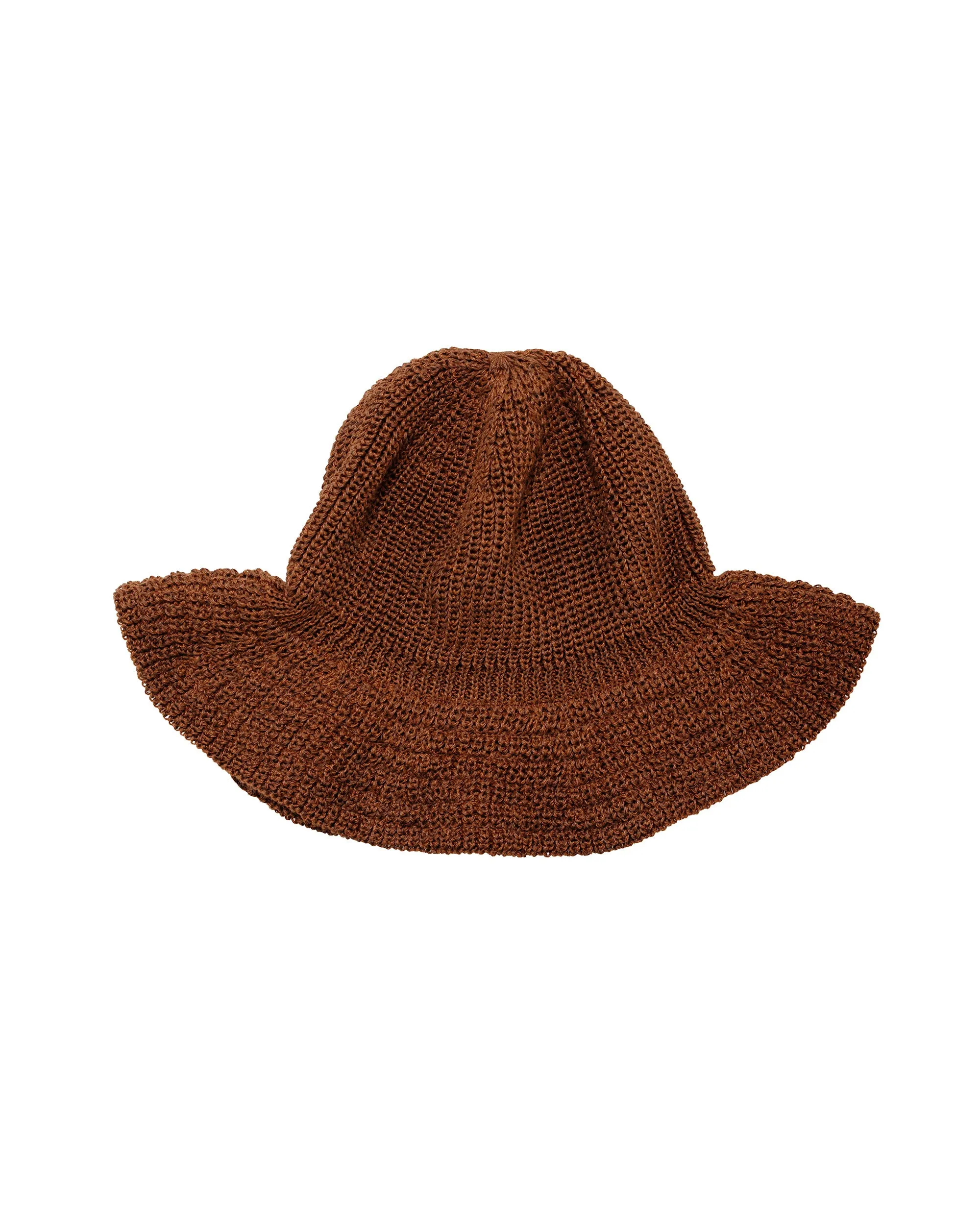 Found Feather Bell Hat Brown sold by Lost & Found