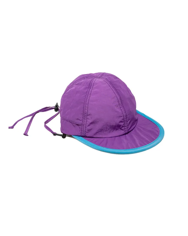 Found Feather Classic Corded Cap Nylon Dyed Taffeta Purple made by Found Feather