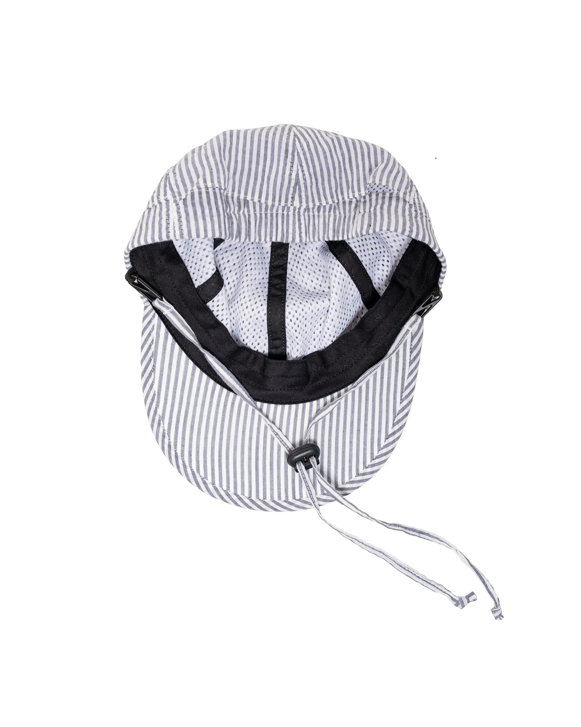 Found Feather Classic Corded Cap Cotton Yarn Dyed Sheeting Blue Stripe sold by Lost & Found product image thumbnail 3