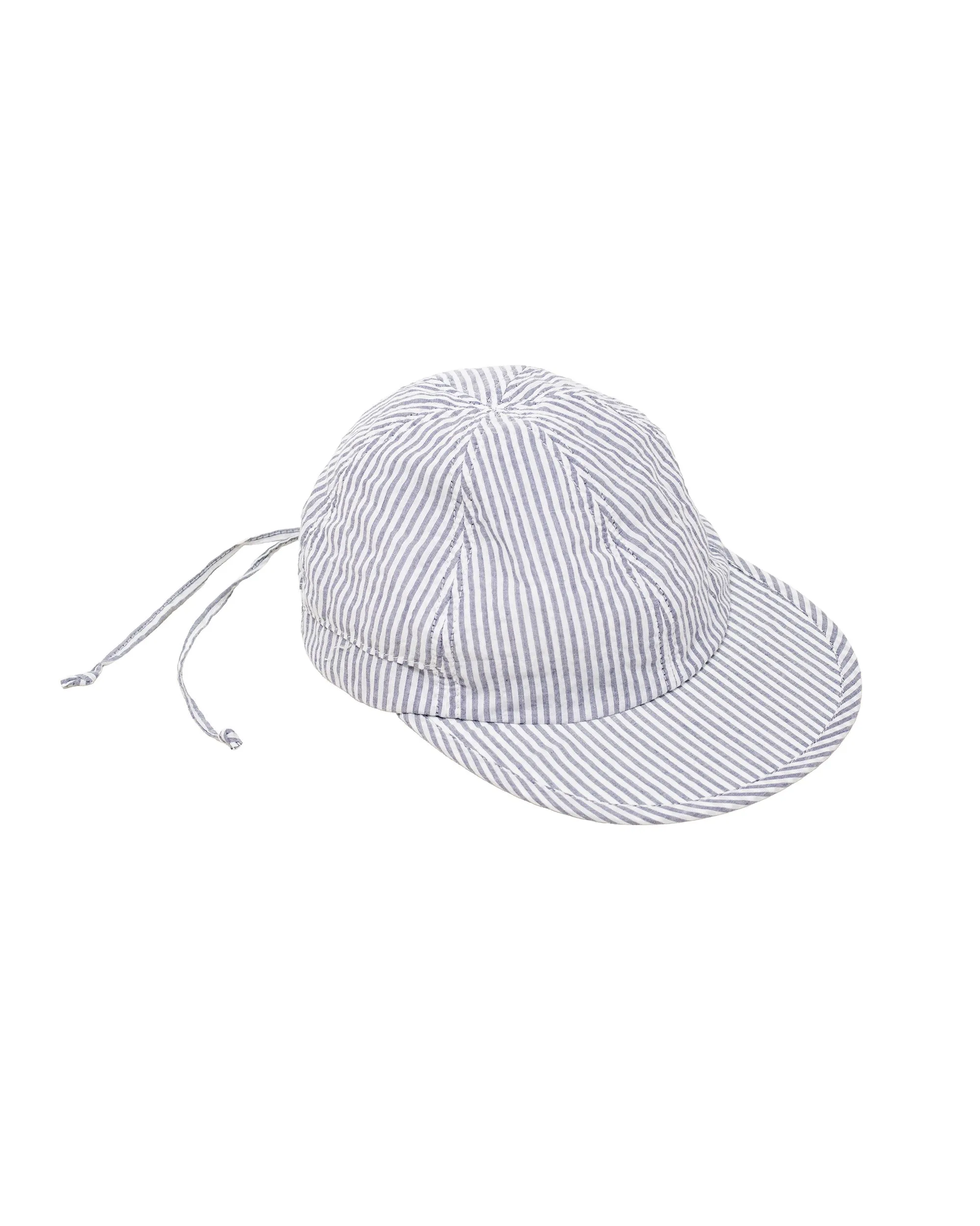 Found Feather Classic Corded Cap Cotton Yarn Dyed Sheeting Blue Stripe sold by Lost & Found