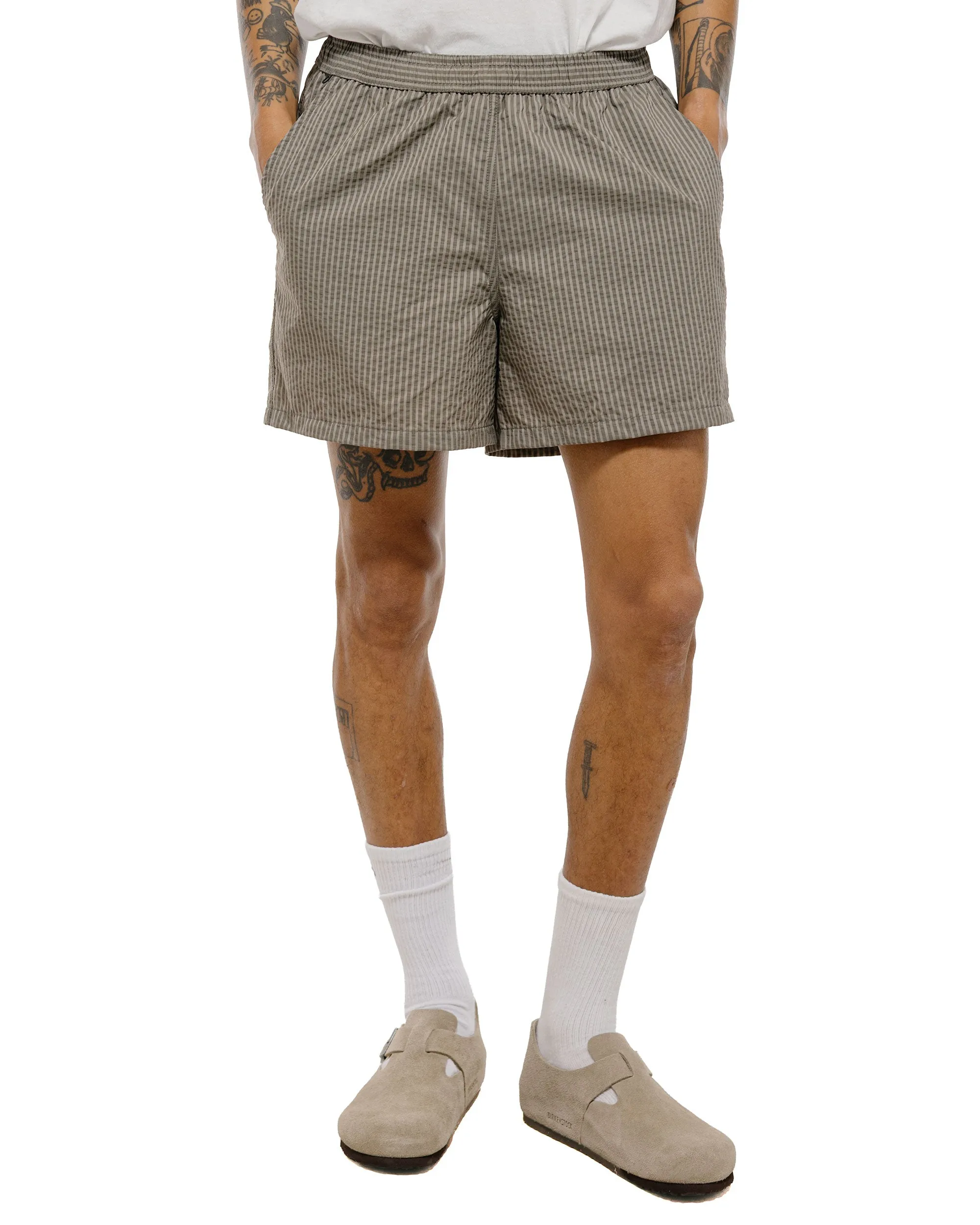 Bather Fossil Seersucker Modern Trunk sold by Lost & Found product image thumbnail 2