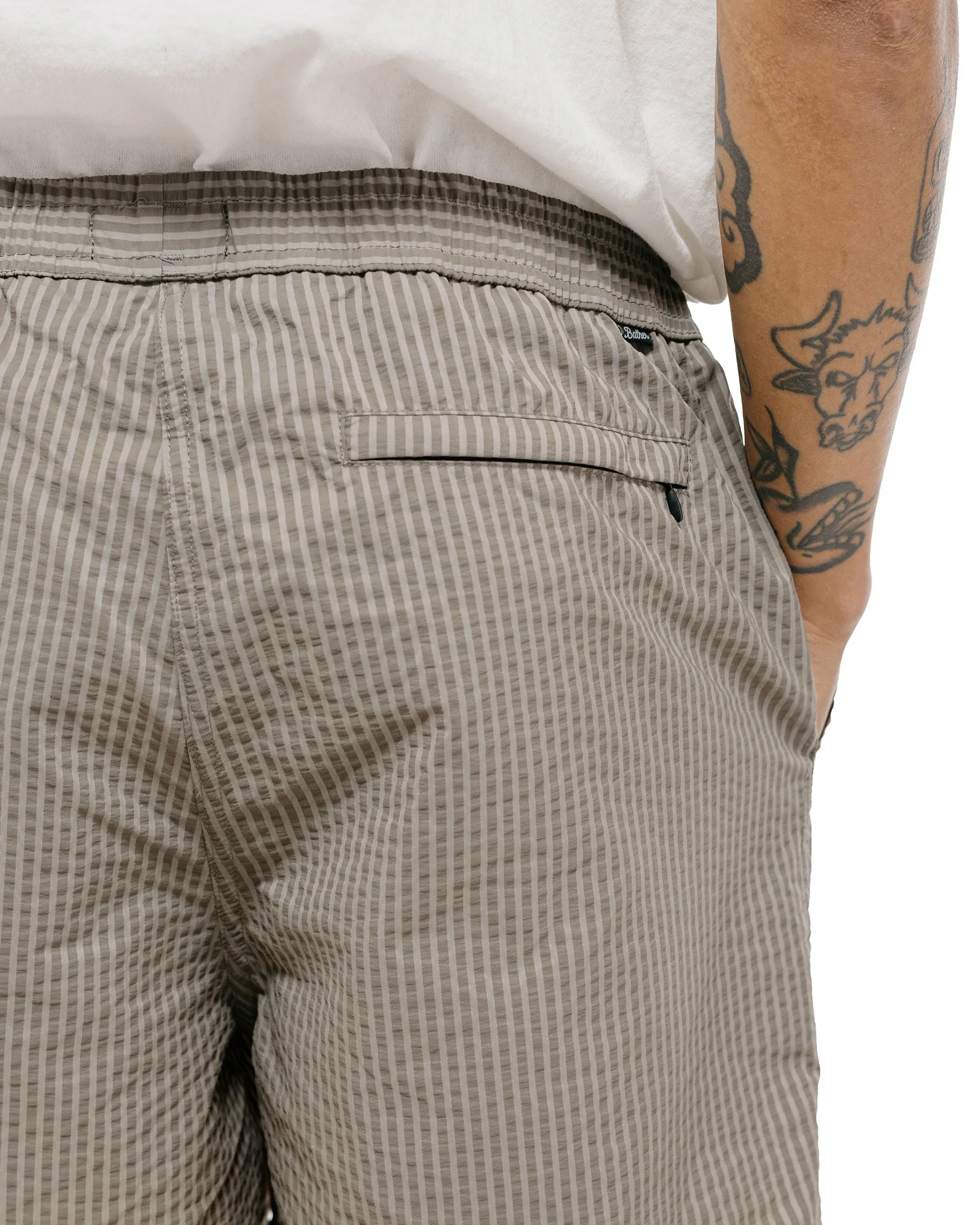 Bather Fossil Seersucker Modern Trunk sold by Lost & Found product image thumbnail 3