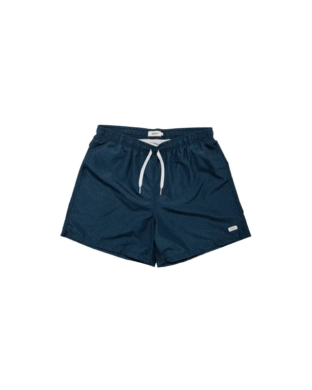 Bather Midnight Crescendo Swim Trunk made by Bather