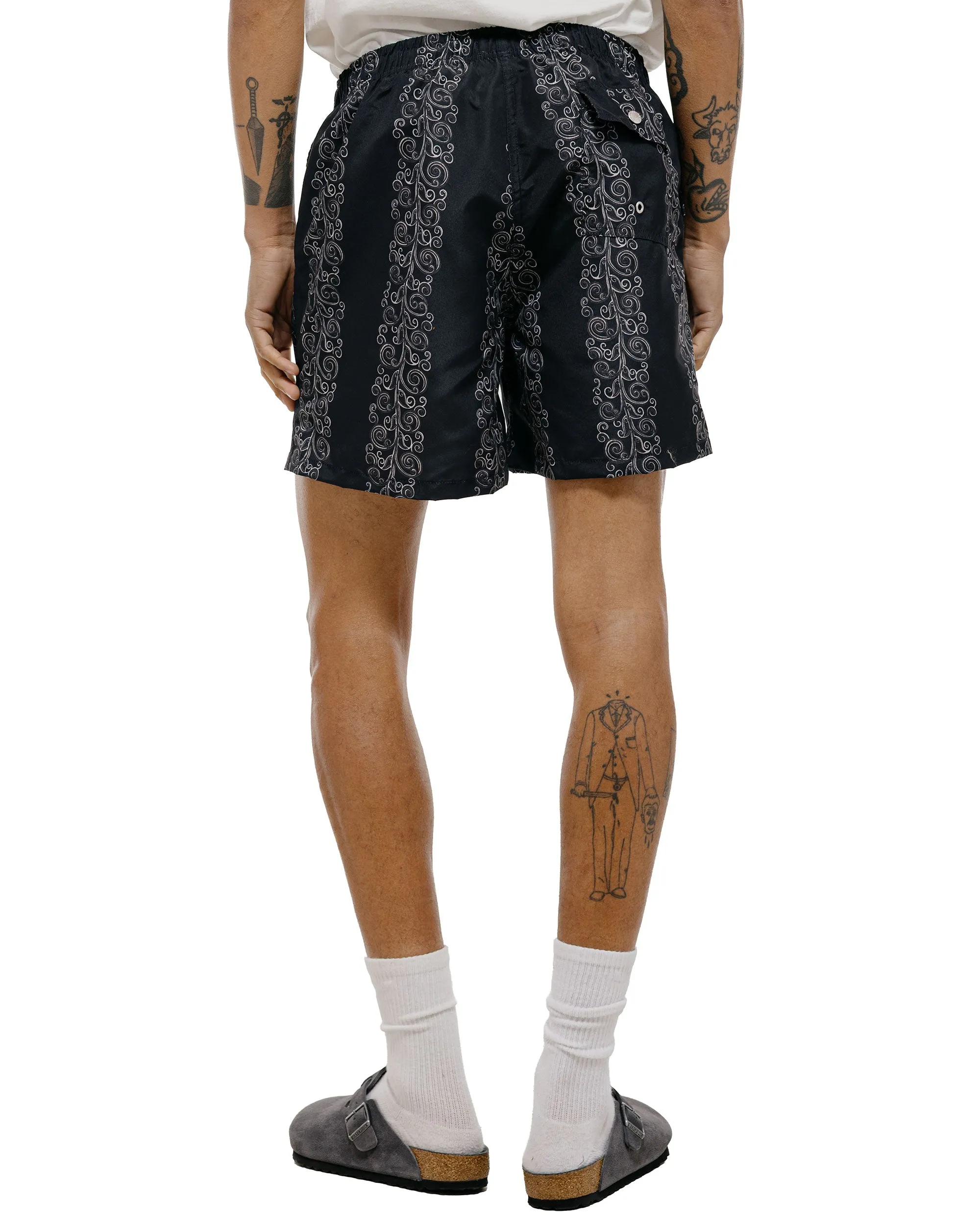 Bather Black Fiesta Swim Trunk sold by Lost & Found product image thumbnail 4