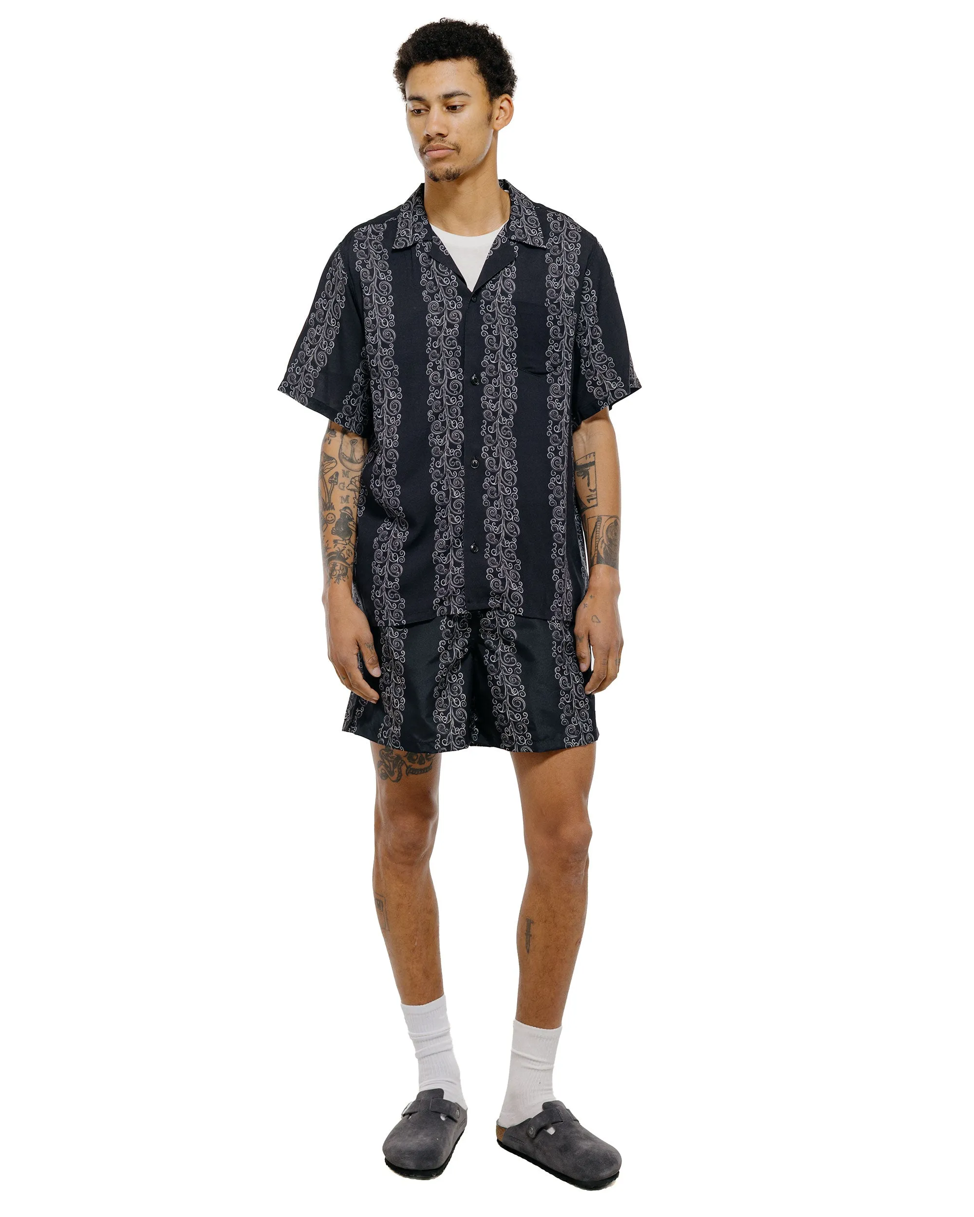 Bather Black Fiesta Swim Trunk sold by Lost & Found product image thumbnail 5