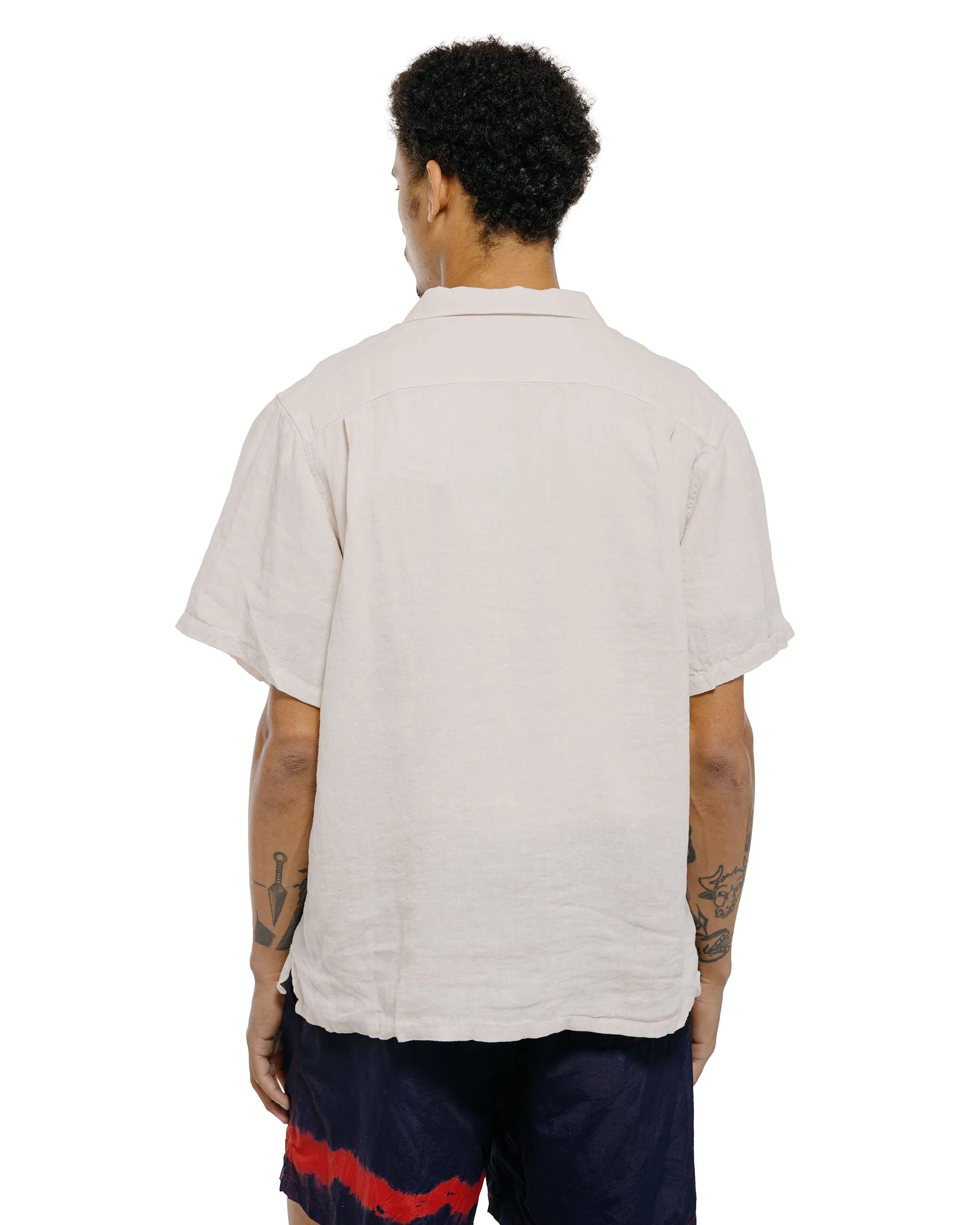 Bather Pearl Linen Camp Shirt sold by Lost & Found product image thumbnail 4