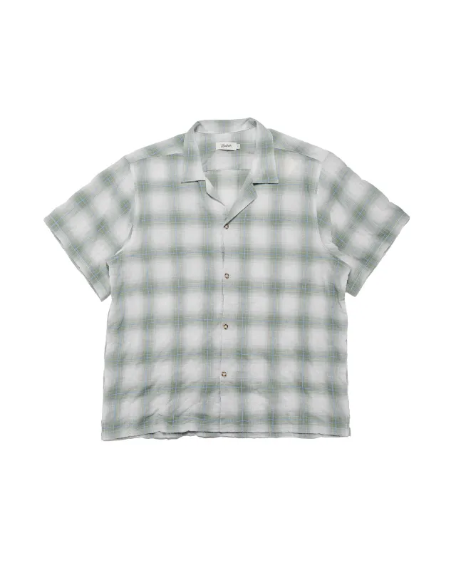 Bather Laurel Grid Camp Shirt made by Bather