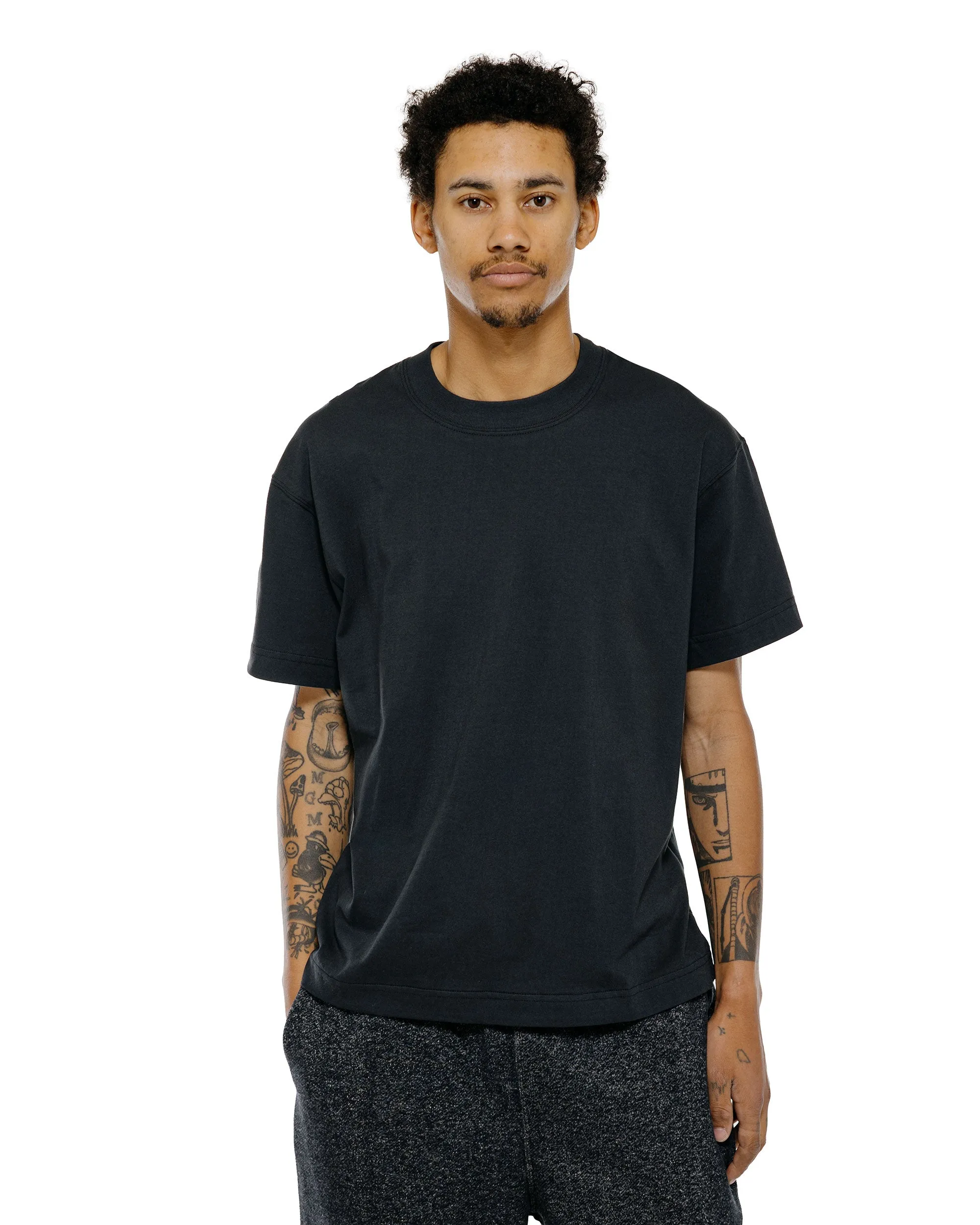 Body of Work Reed T-Shirt Combed Cotton Jersey Shale sold by Lost & Found product image thumbnail 2