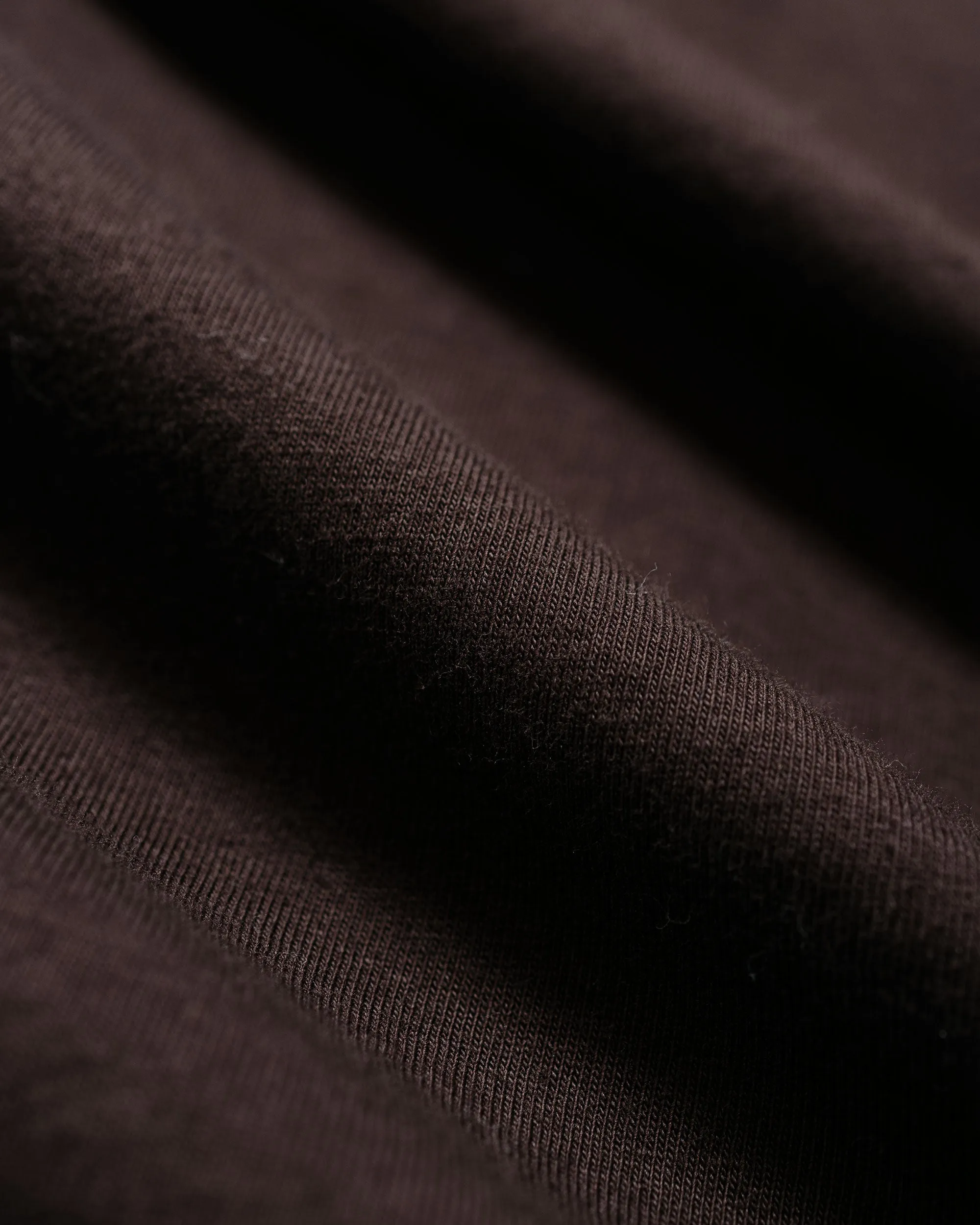Body of Work Finch Ringer T-Shirt Combed Cotton Jersey Loam/Black Rib sold by Lost & Found product image thumbnail 5