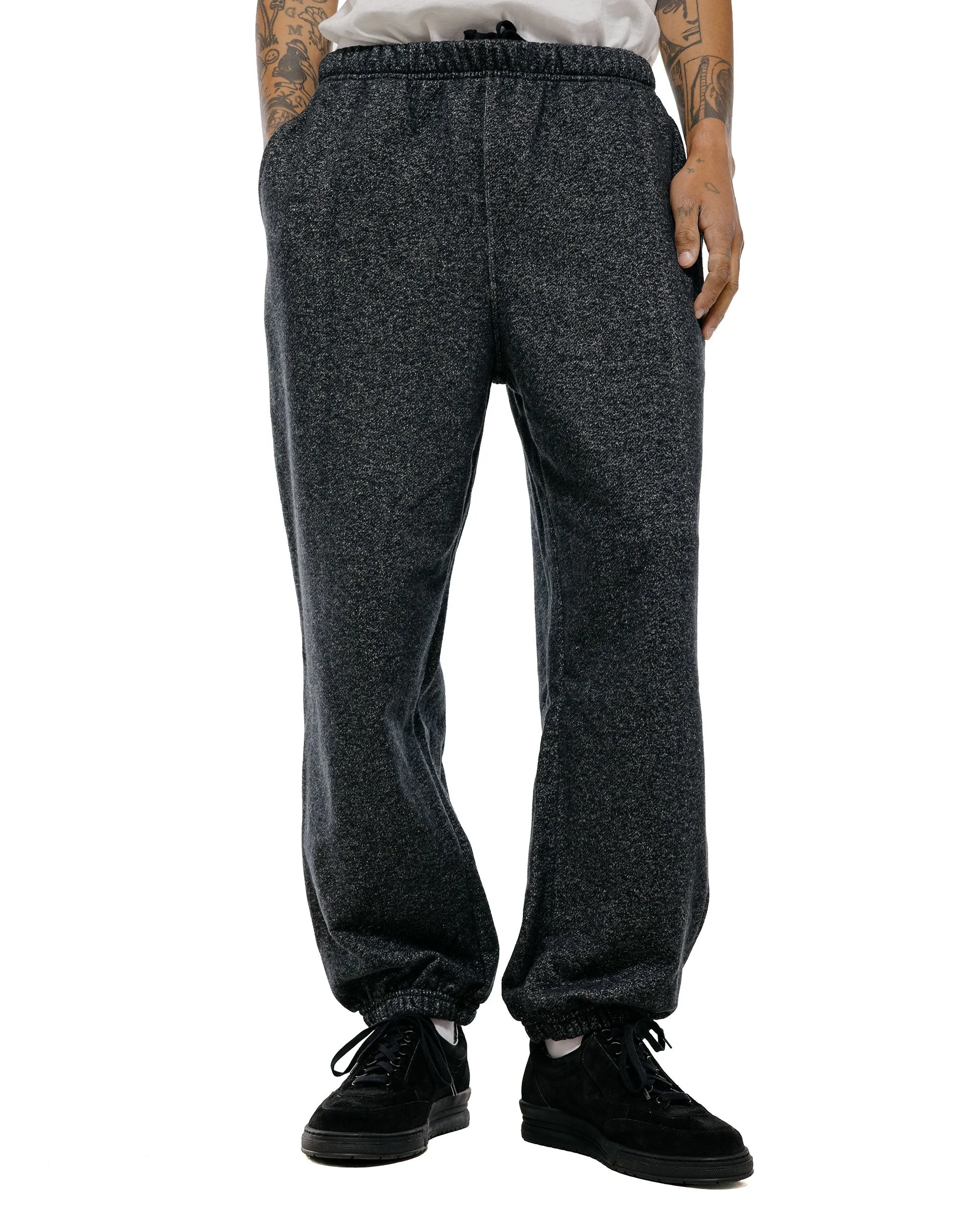 Body of Work Castor Sweatpants Pebble Knit French Terry Black sold by Lost & Found product image thumbnail 2