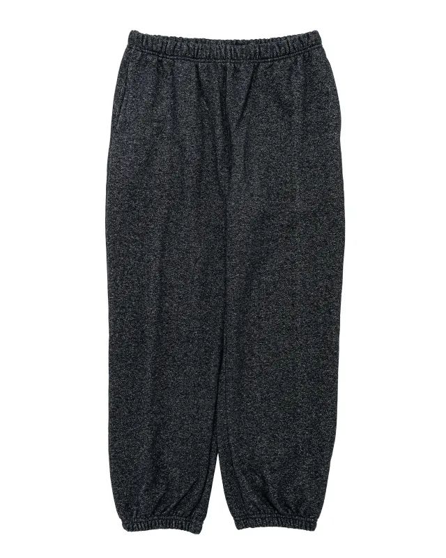 Body of Work Castor Sweatpants Pebble Knit French Terry Black made by Body of Work