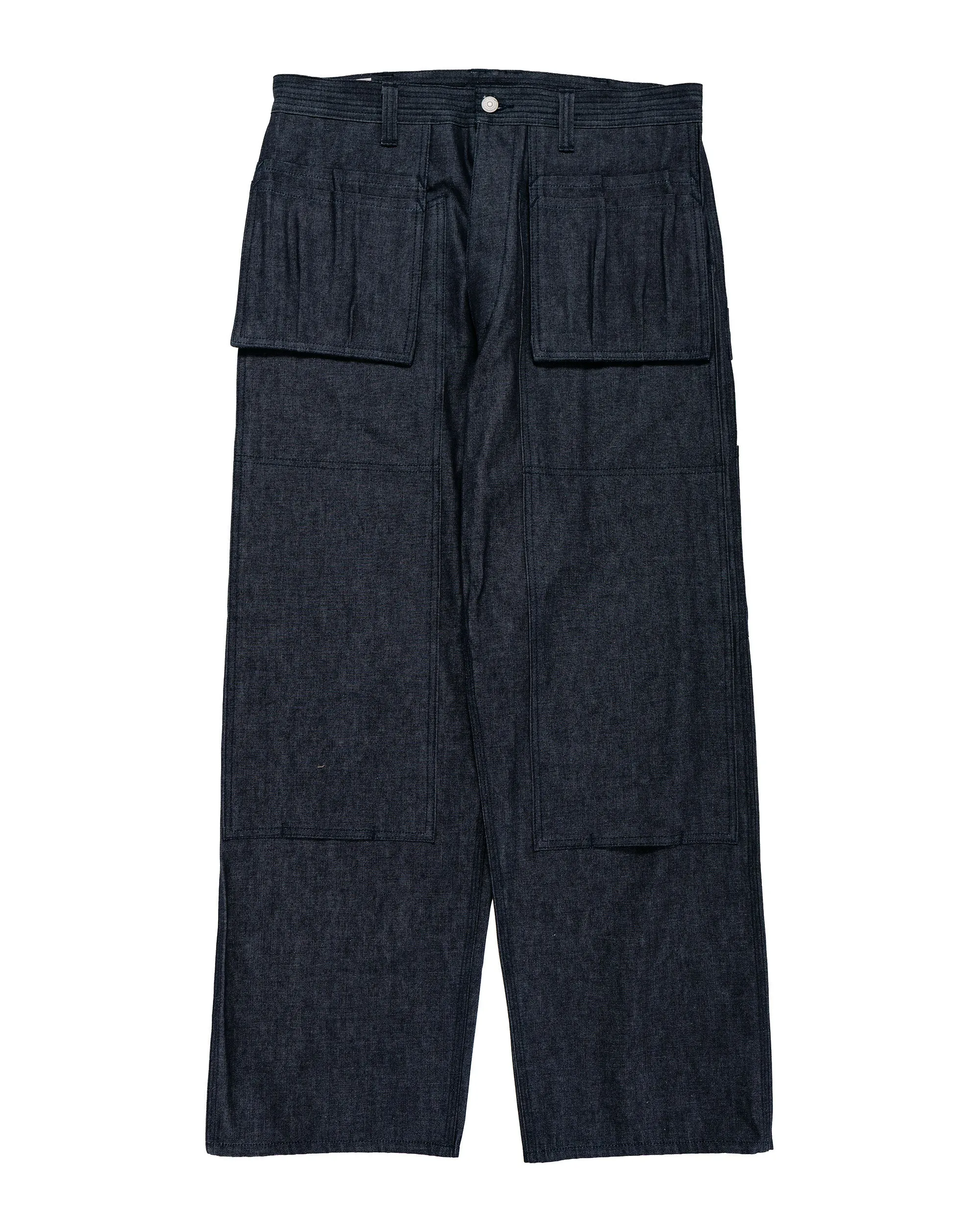 Sassafras Landscaper Grown Pants 8oz Denim Indigo sold by Lost & Found
