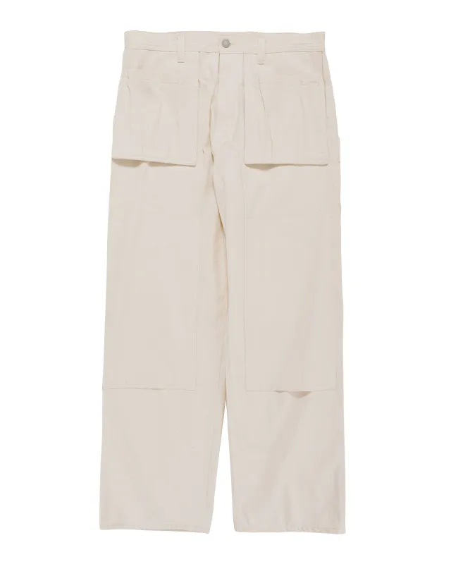 Sassafras Landscaper Grown Pants 8oz Denim Natural made by Lost & Found