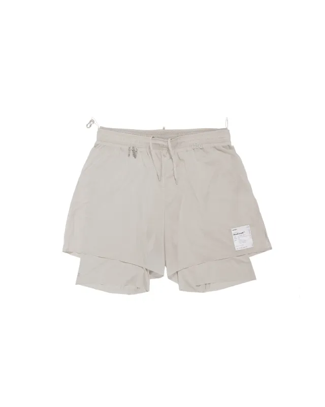 SATISFY Heat Crush 8 Desert Shorts Moonstruck made by Satisfy Running