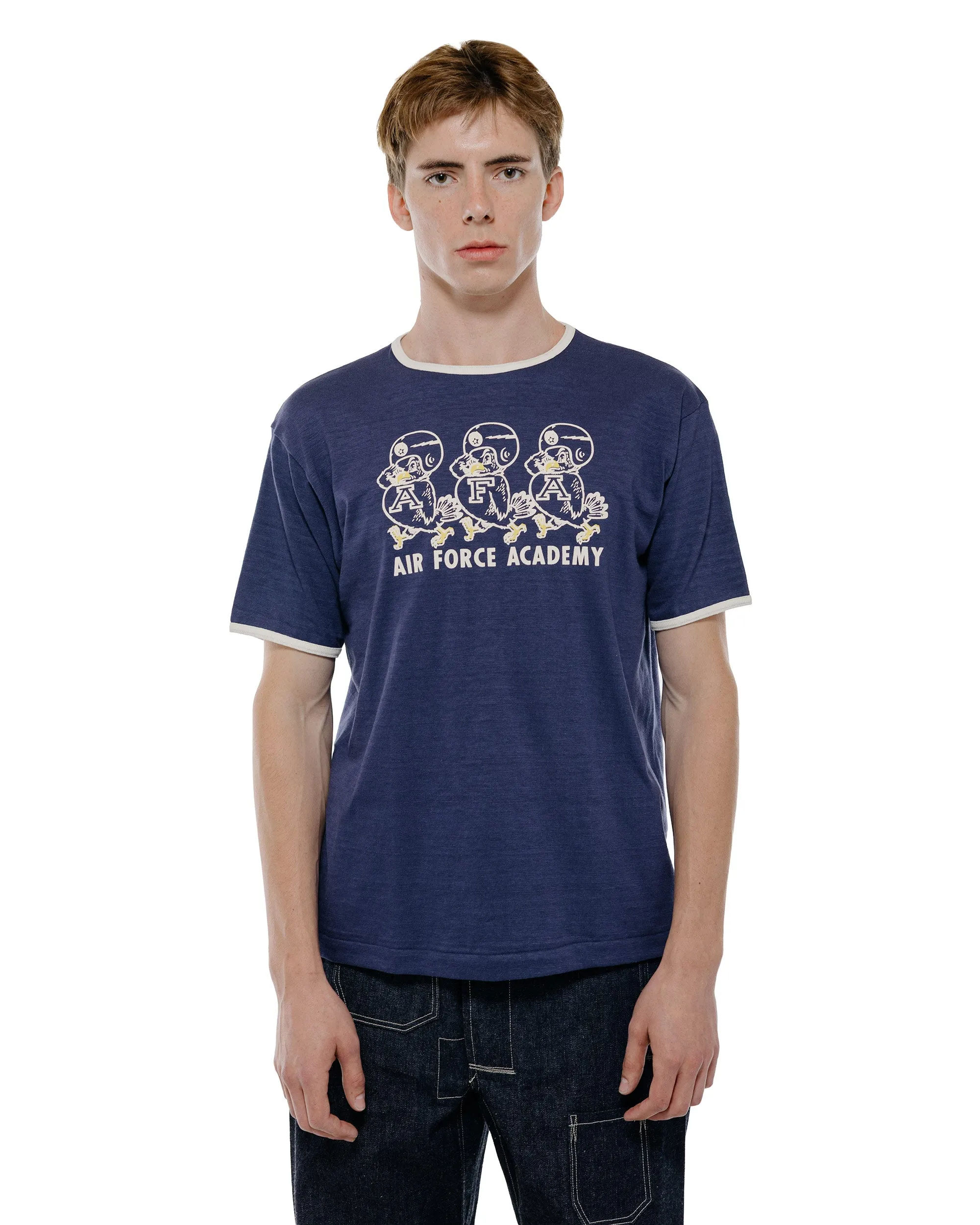 Warehouse Lot. 4059 Ringer T AFA Navy/Cream sold by Lost & Found product image thumbnail 2