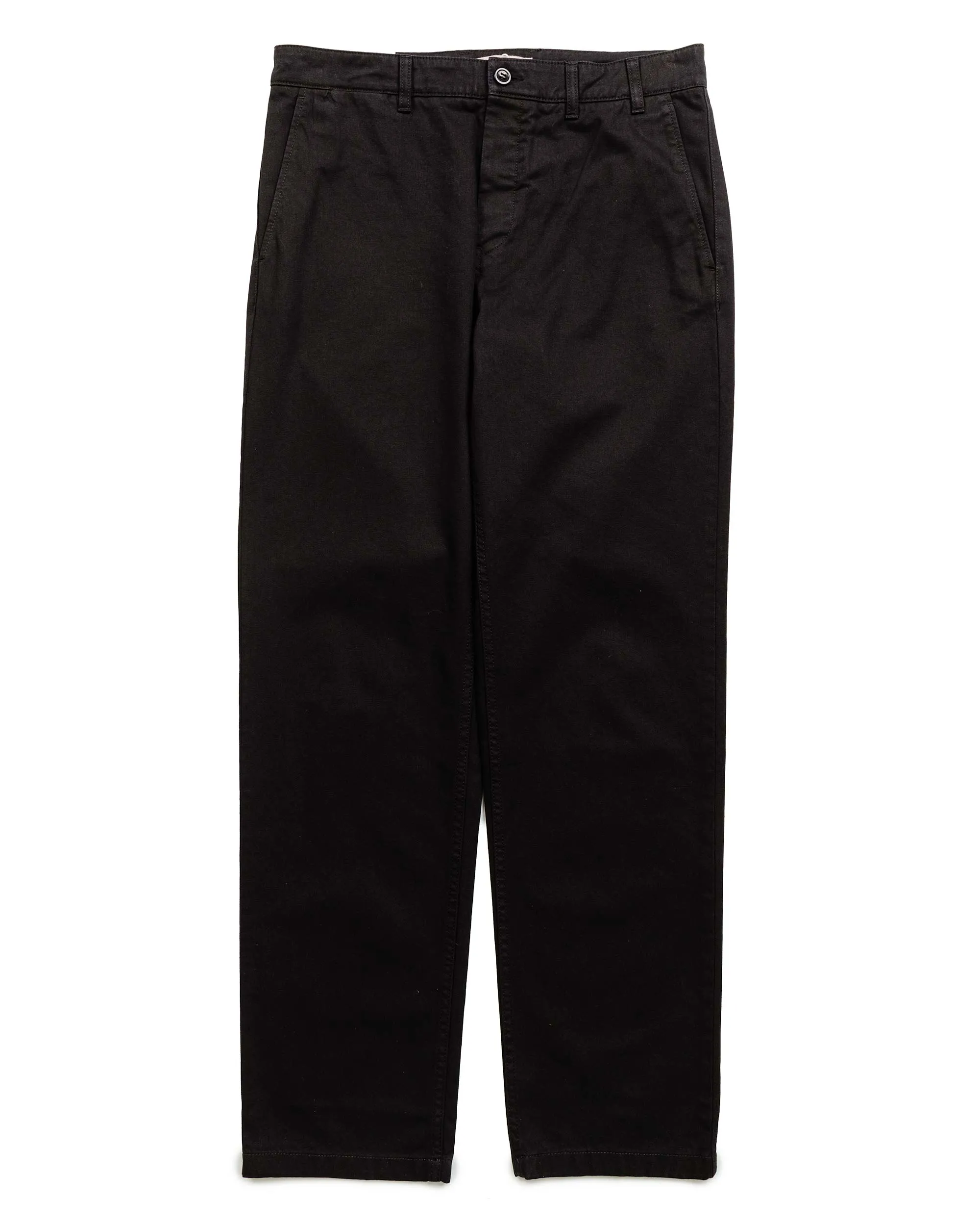 Norse Projects Aros Heavy Chino Black sold by Lost & Found