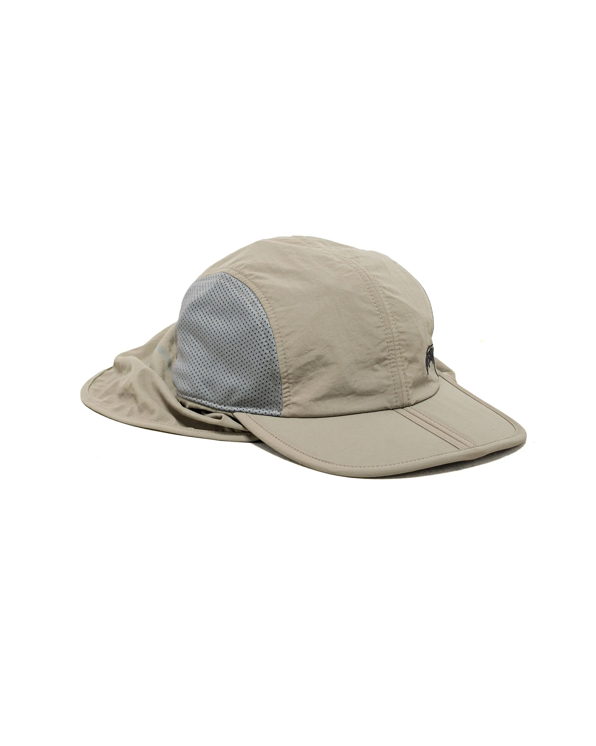 Stüssy Foldable Shade Hat Sand sold by Lost & Found