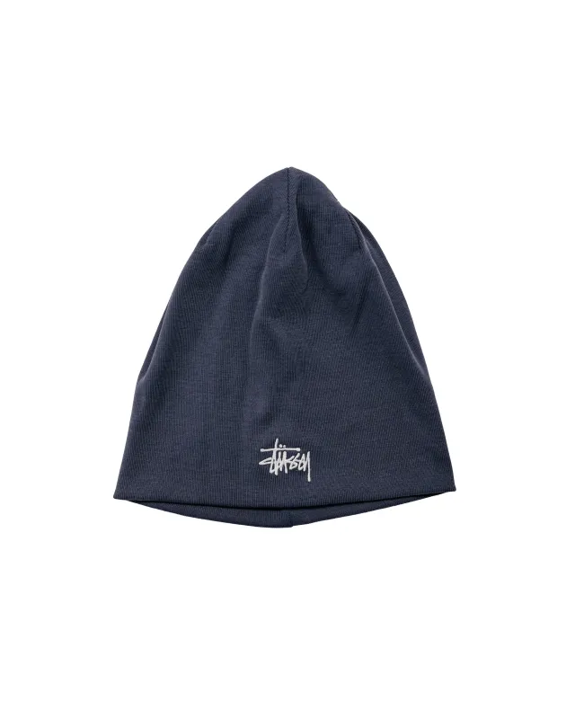 Stüssy Jersey Skullcap Navy made by Stussy