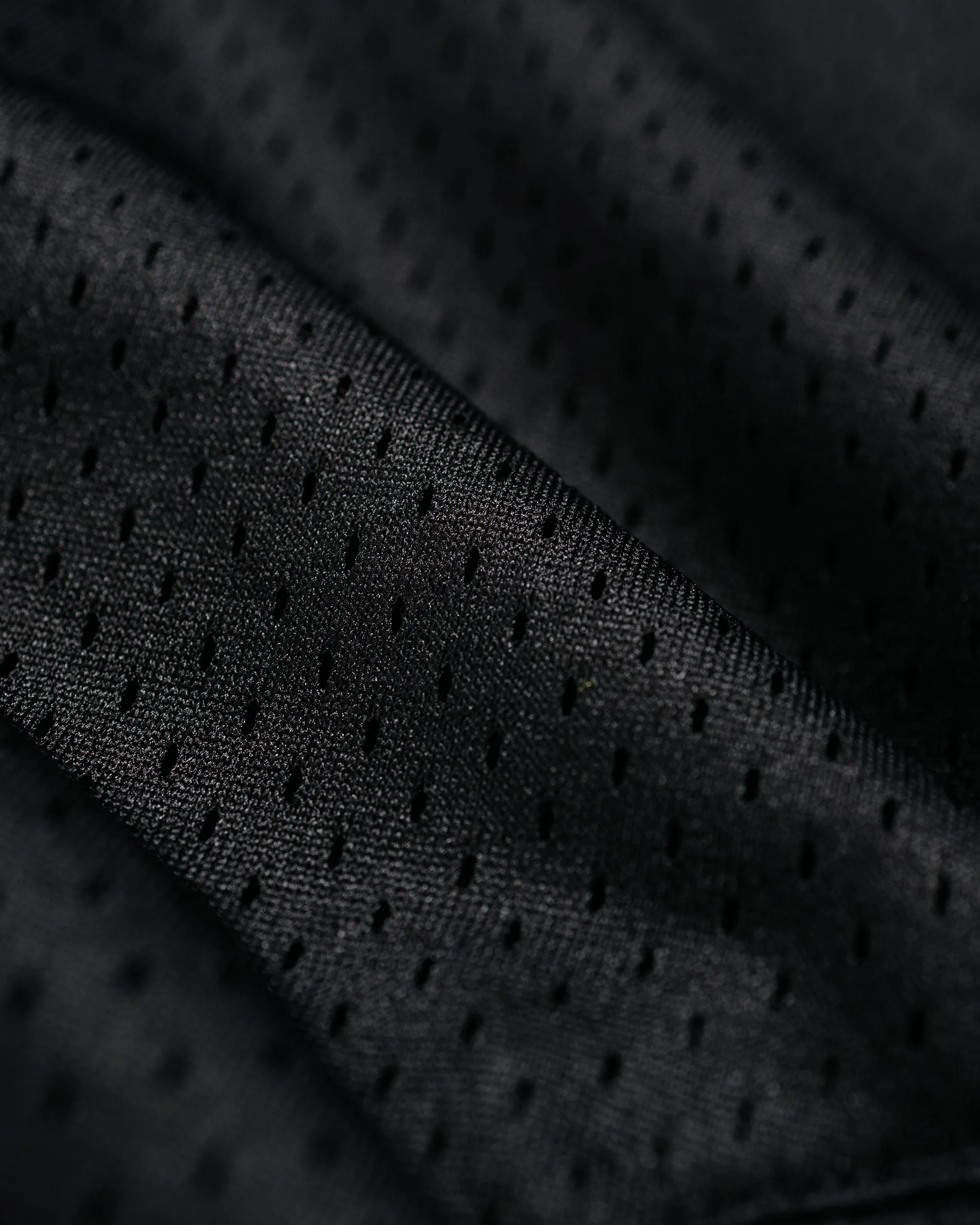 Stüssy Athletic Mesh Zip Hood Black sold by Lost & Found product image thumbnail 2