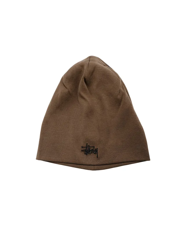 Stüssy Jersey Skullcap Brown made by Stussy
