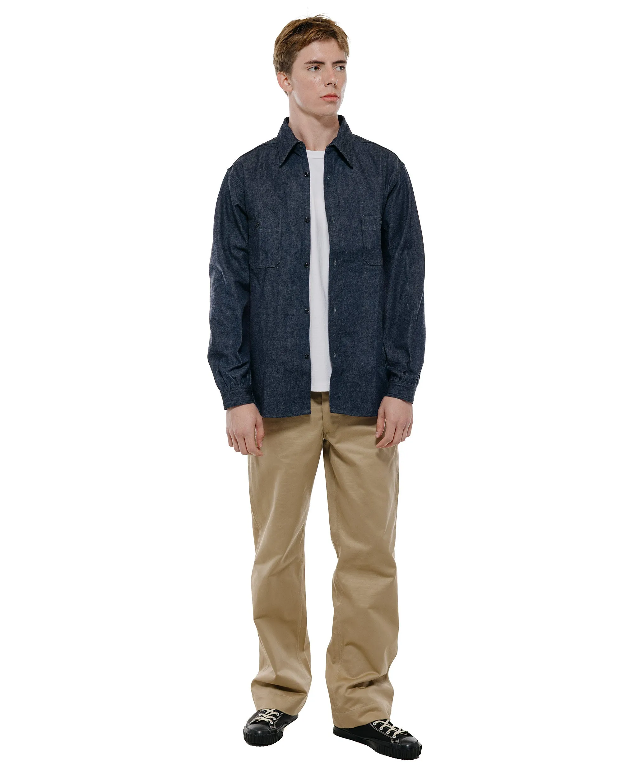 The Real McCoy's MP26018 Trousers, Cotton, Khaki, 1945 Khaki sold by Lost & Found product image thumbnail 5
