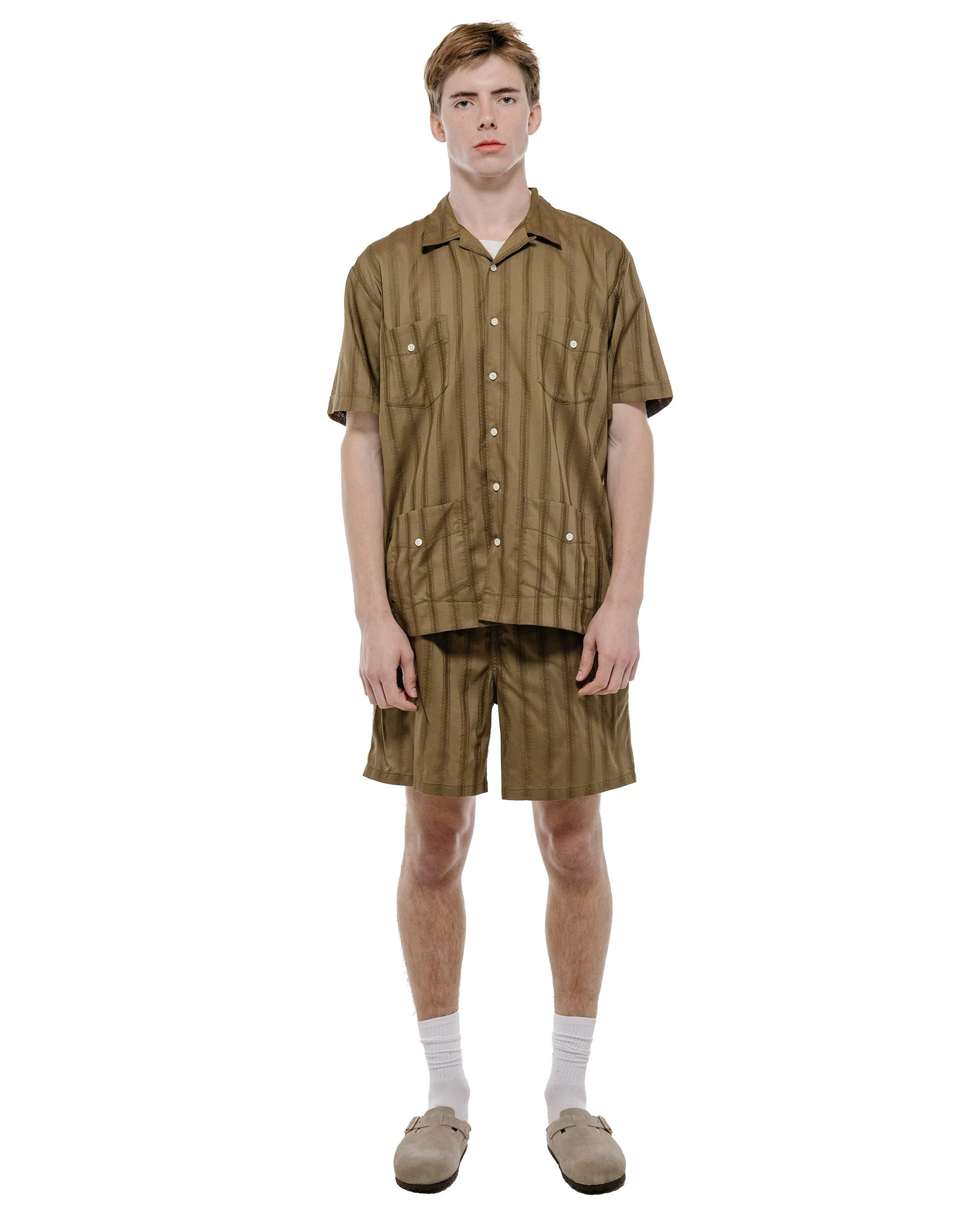 The Real McCoy's MP26015 Joe McCoy Cuban Shorts Olive sold by Lost & Found product image thumbnail 4
