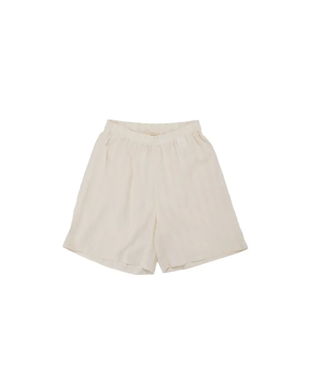 The Real McCoy's MP26015 Joe McCoy Cuban Shorts Ecru made by The Real McCoy's