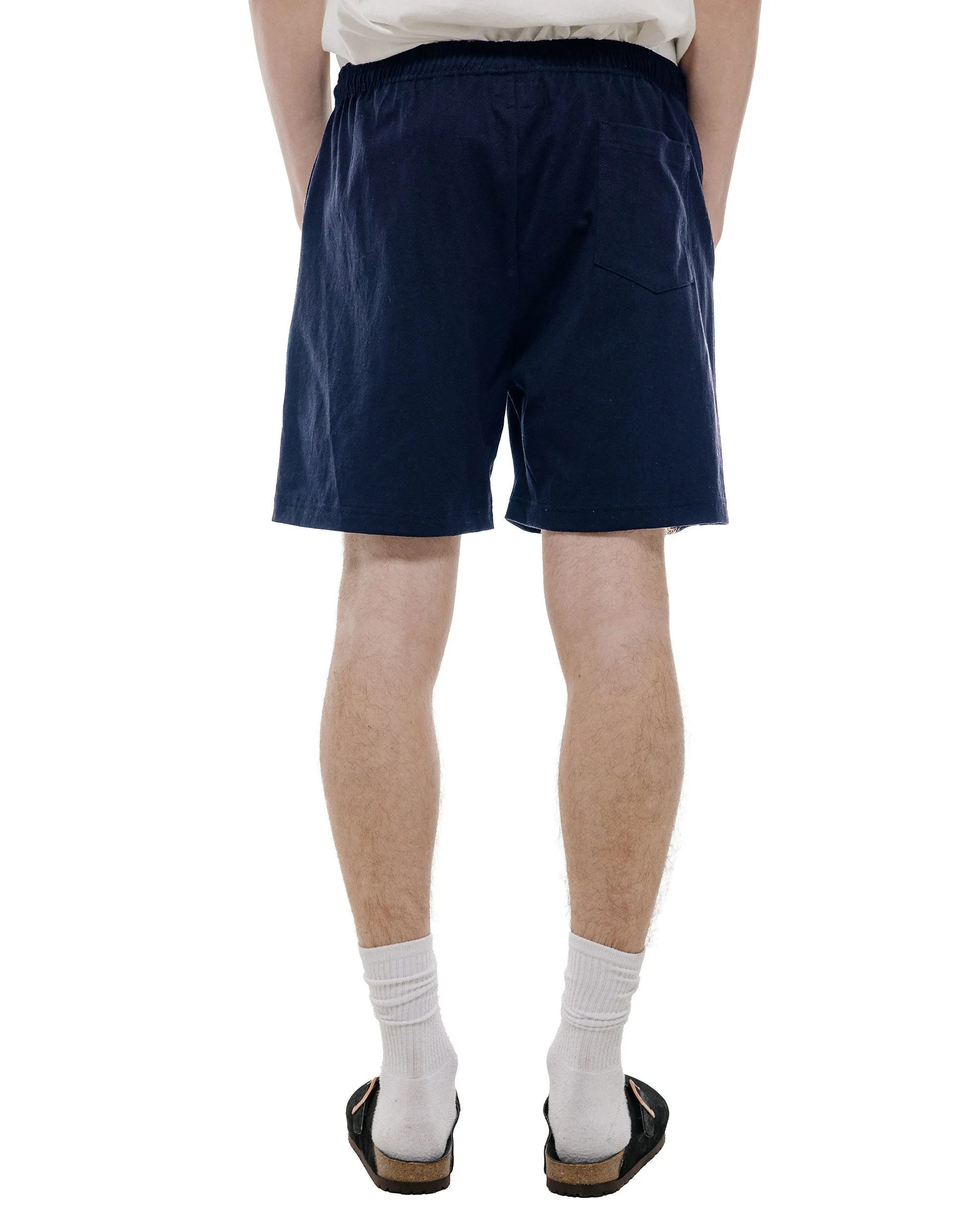 The Real McCoy's MC26037 Jersey Gym Shorts Navy sold by Lost & Found product image thumbnail 3