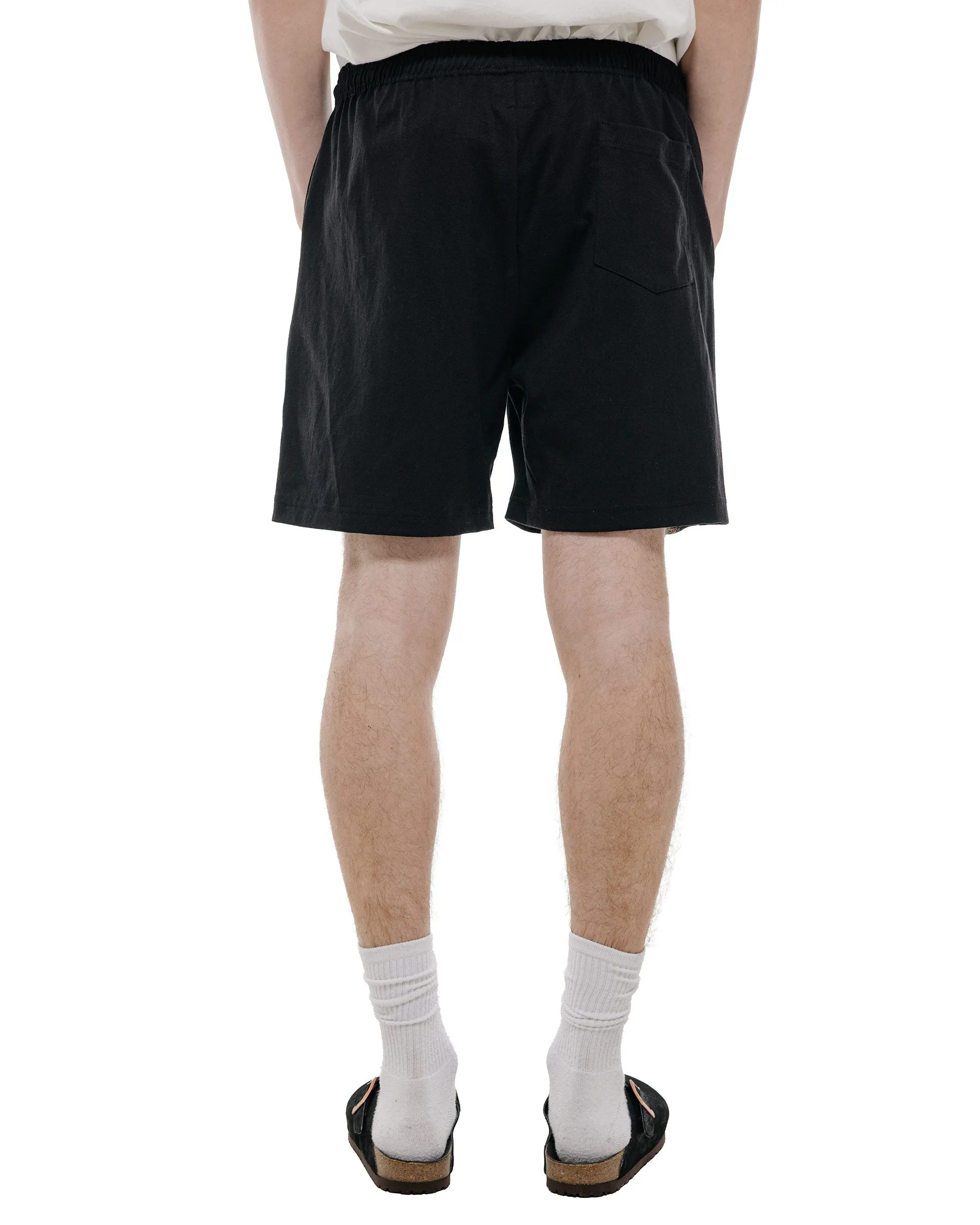 The Real McCoy's MC26037 Jersey Gym Shorts Black sold by Lost & Found product image thumbnail 4