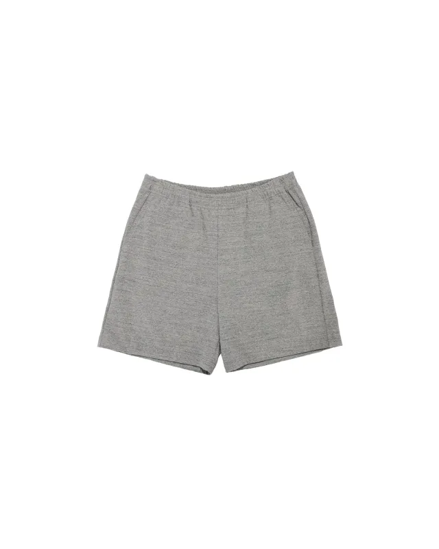 The Real McCoy's MC26037 Jersey Gym Shorts Grey made by The Real McCoy's